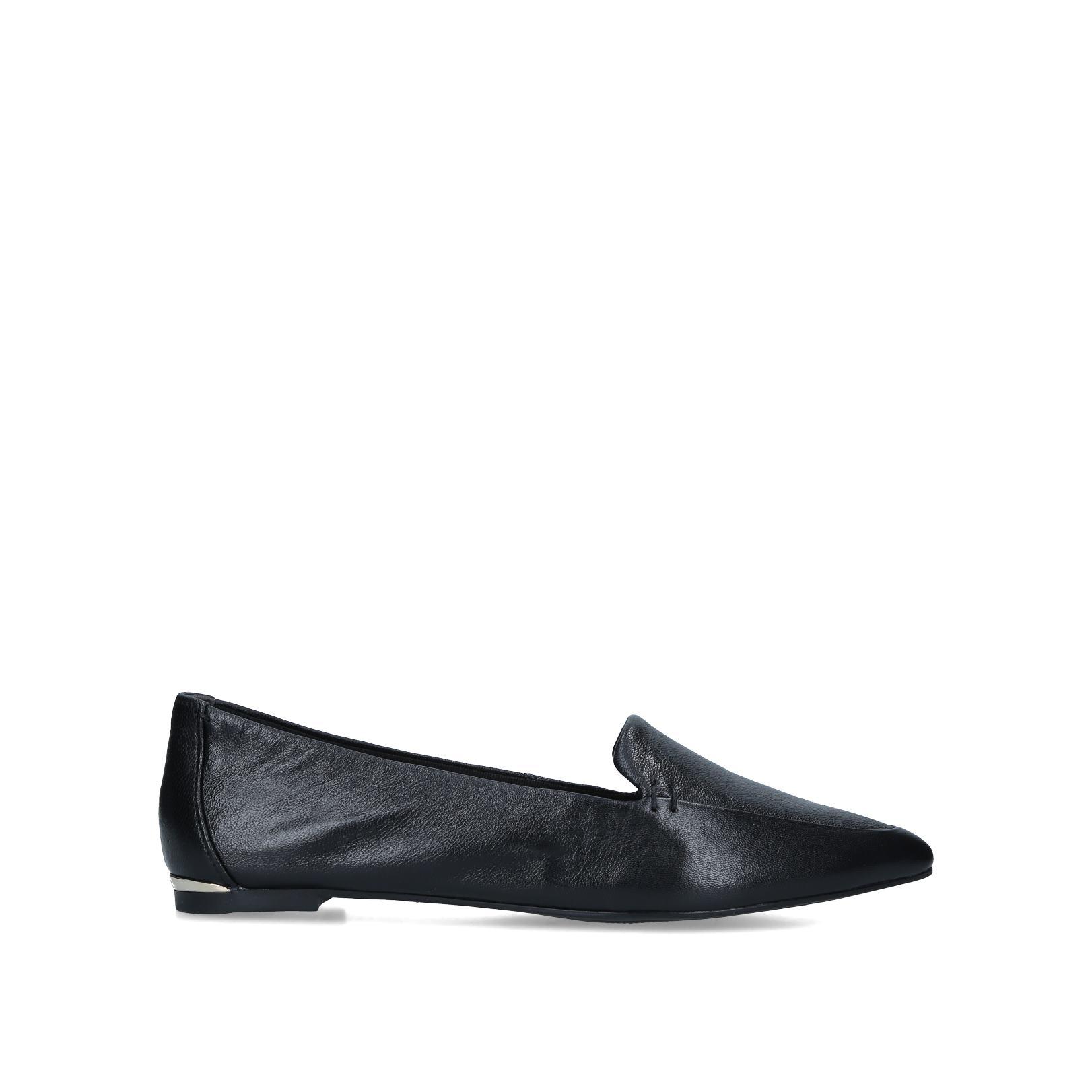 Carvela black hot sale flats