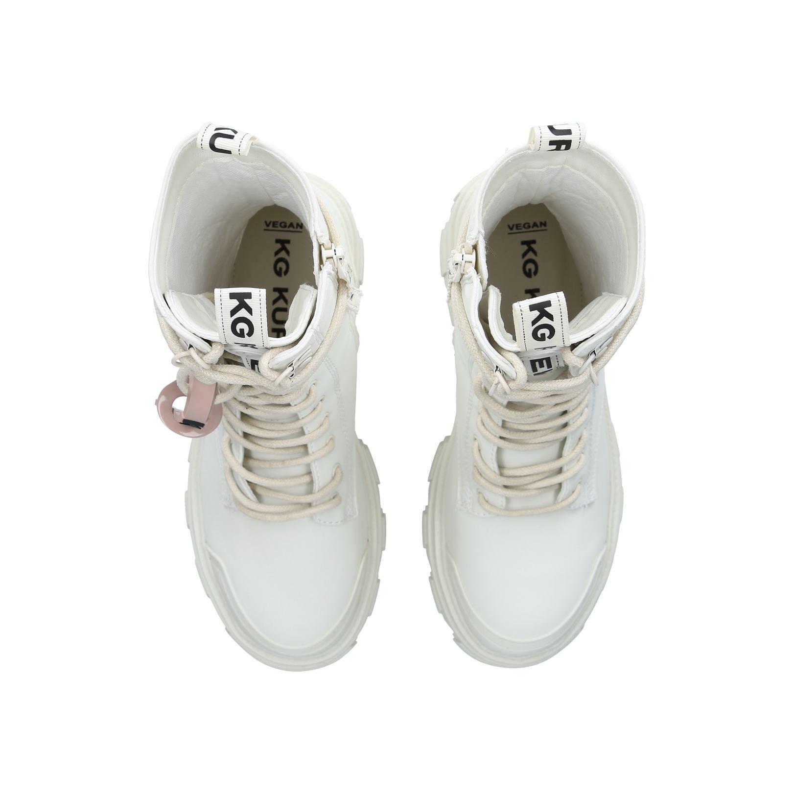 White ankle boots kurt geiger sales