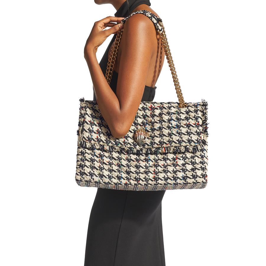 TWEED XXL KENSINGTON BAG KURT GEIGER LONDON DAY BAGS