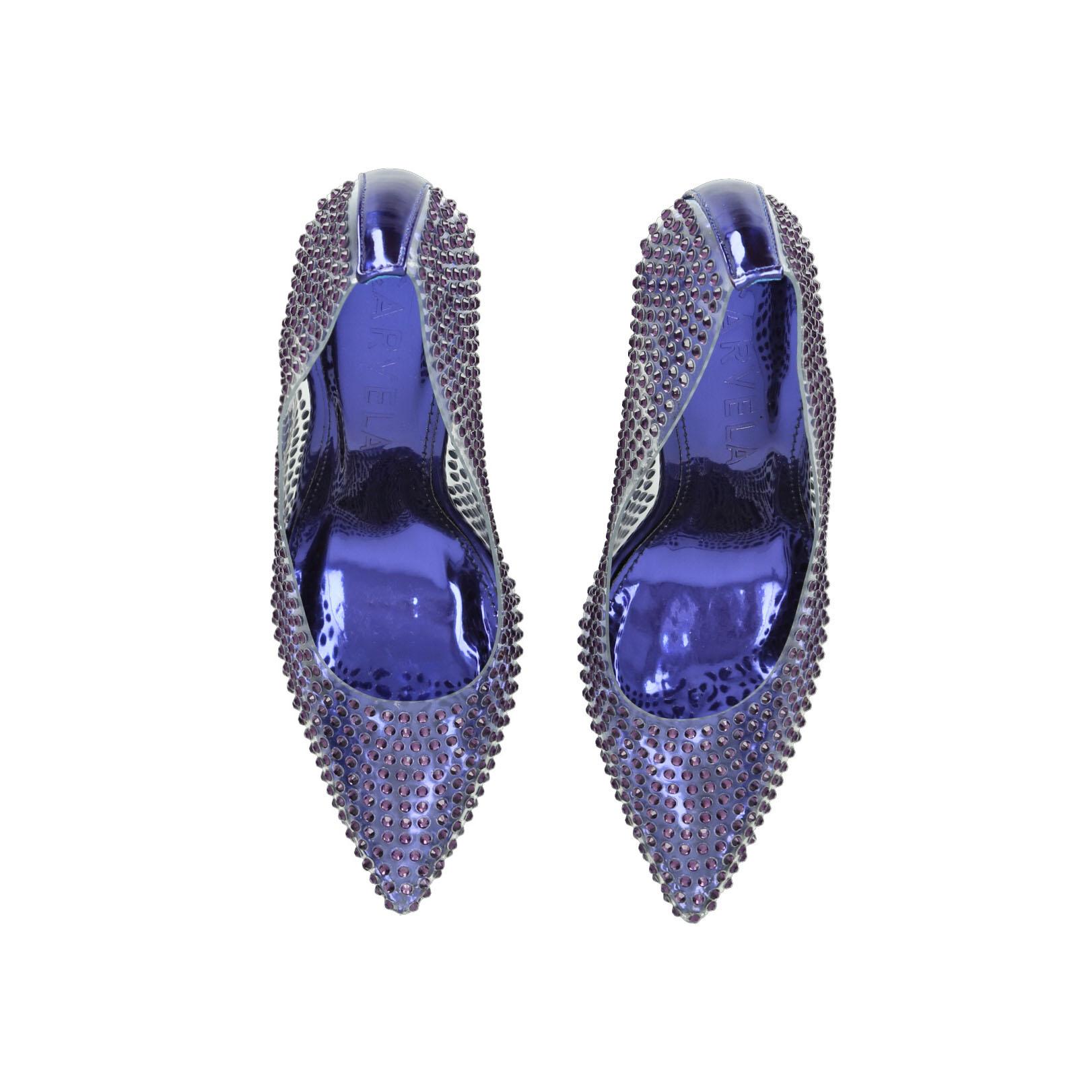 carvela shimmer mule