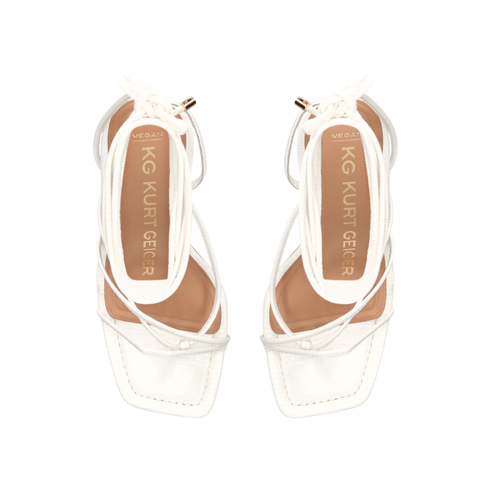 Kurt geiger white on sale sandals