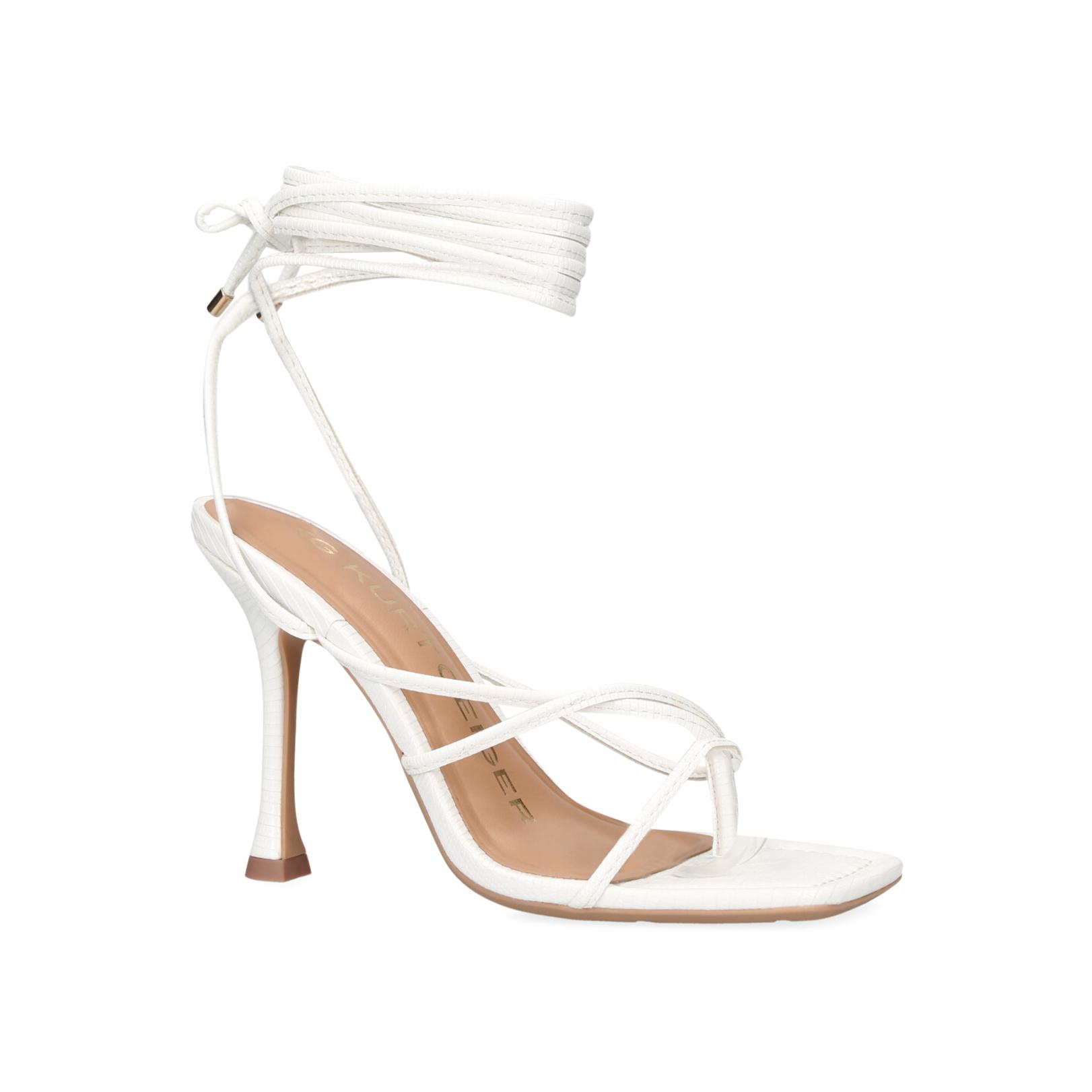 Kurt geiger white heels hotsell