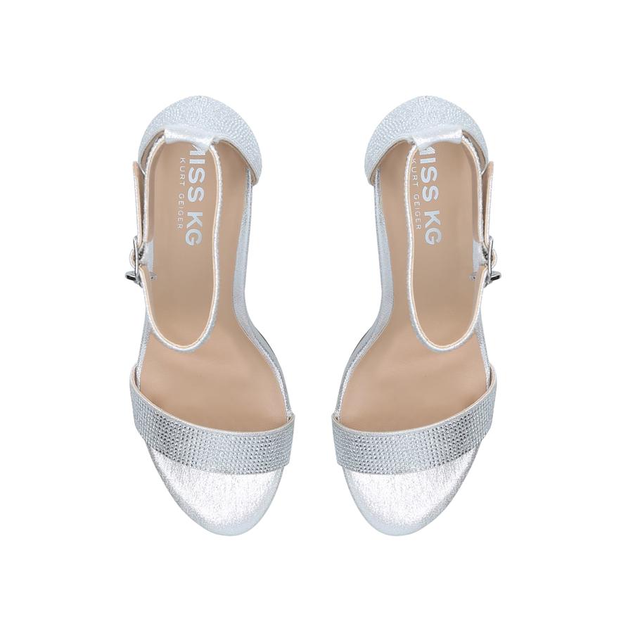 Miss kg silver heels on sale