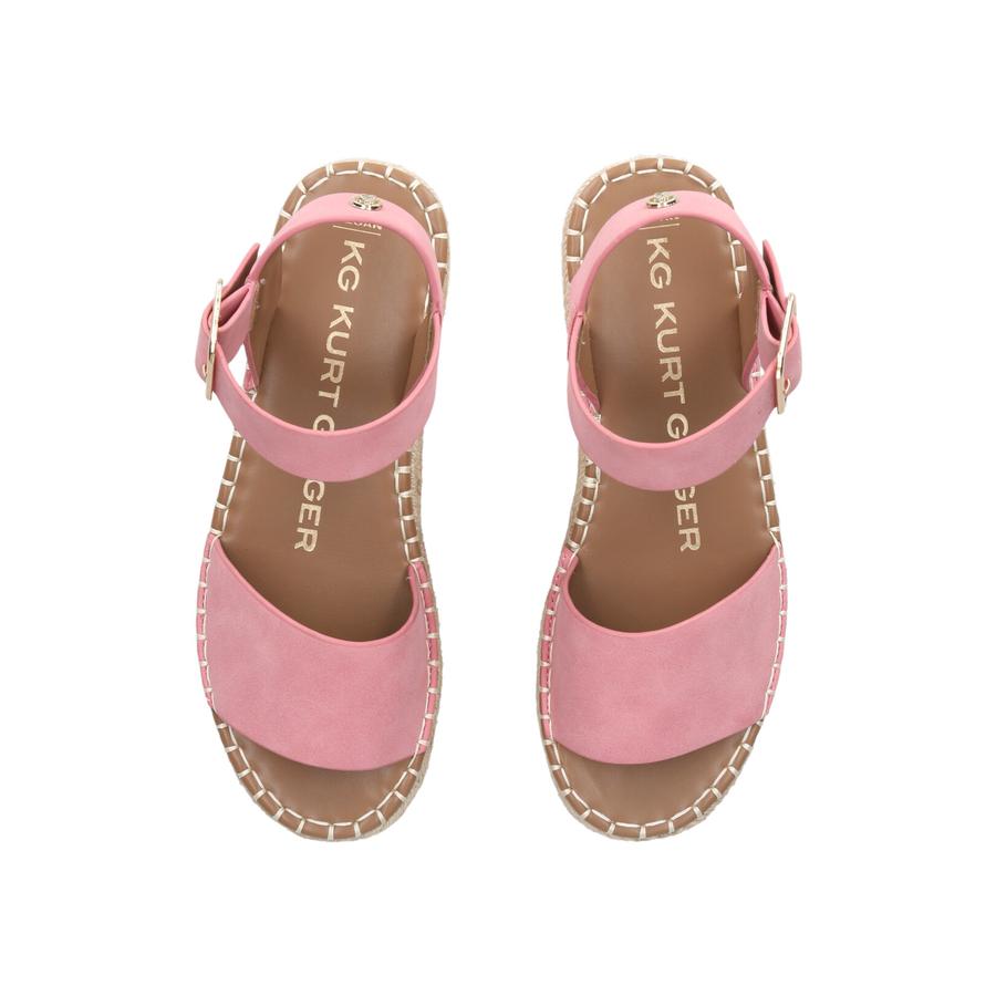 【MODERNIF】Pia round slippers Kalippo Sandals by Pia Rossini - Blush
