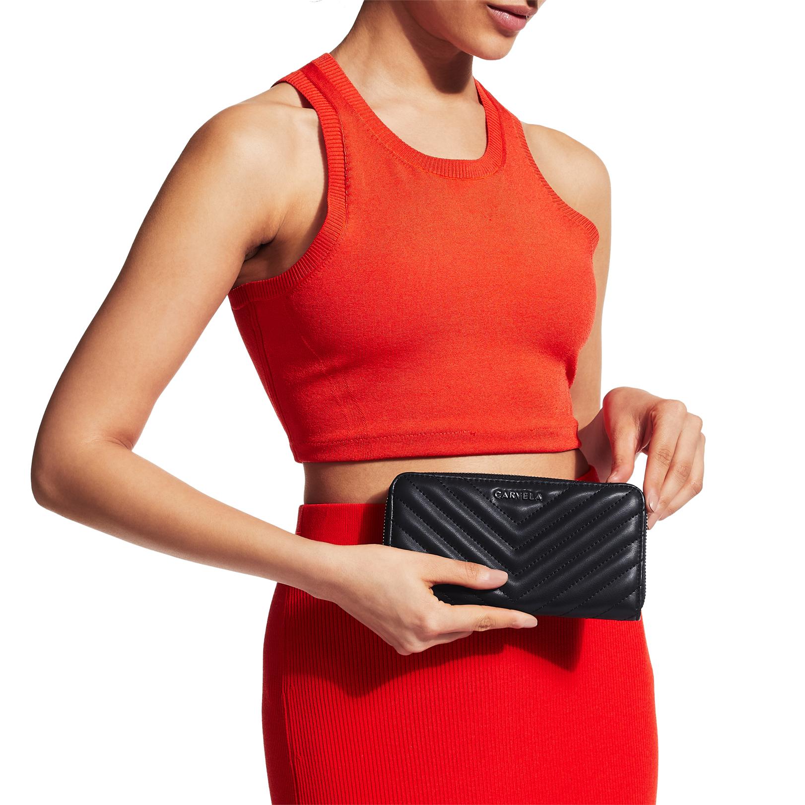 Carvela red clutch bag sale