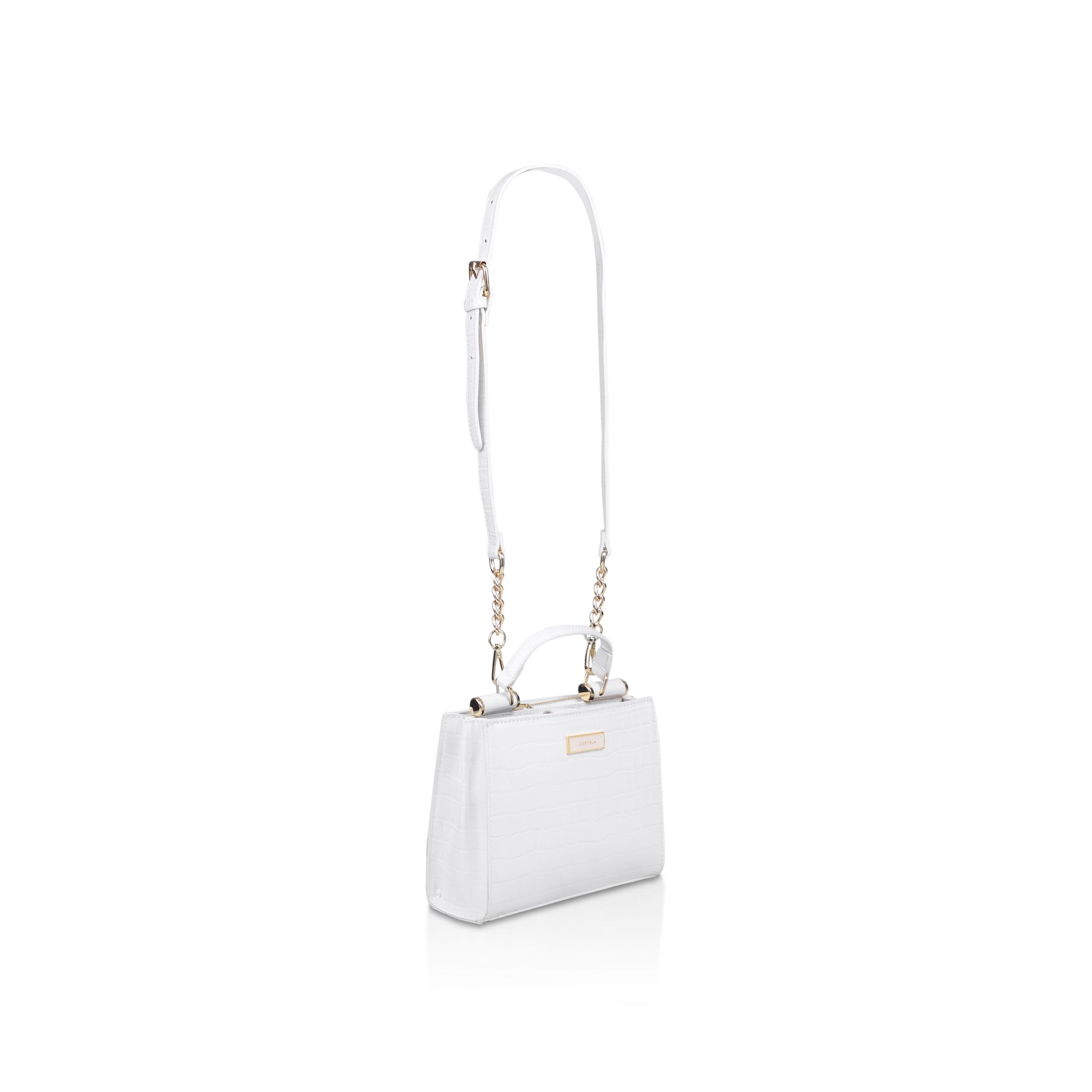 Carvela hot sale white bag