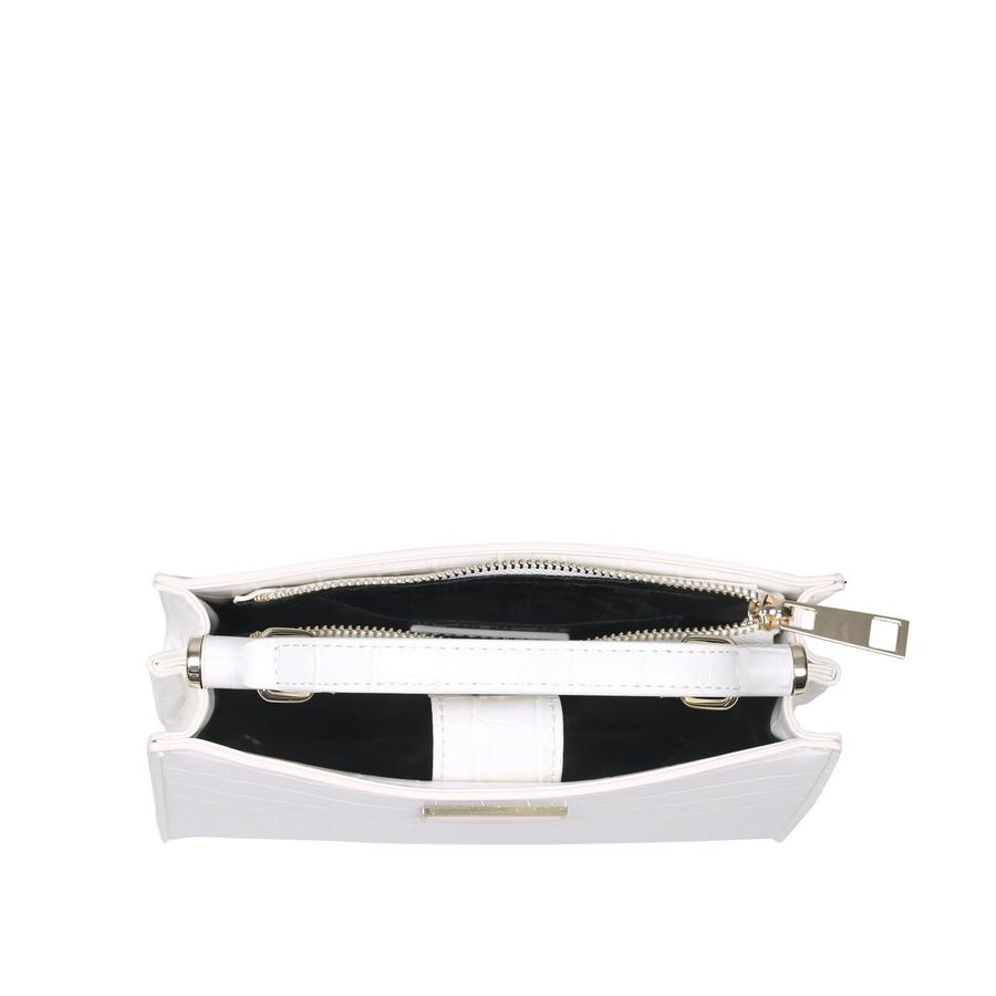 Tory Burch Jessica Monochrome Clutch Crossbody Leather Black White outlet