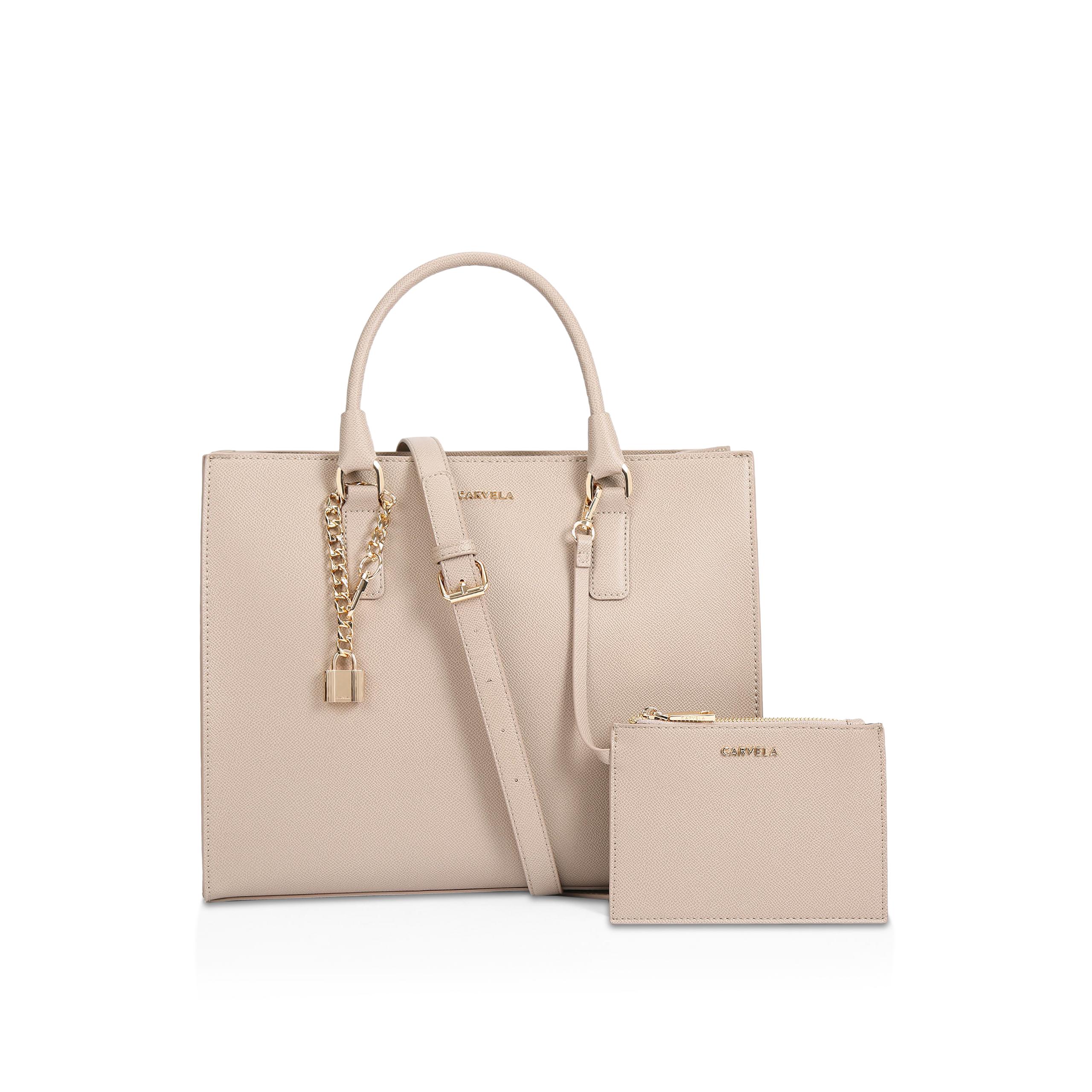 Michael kors taupe handbag deals
