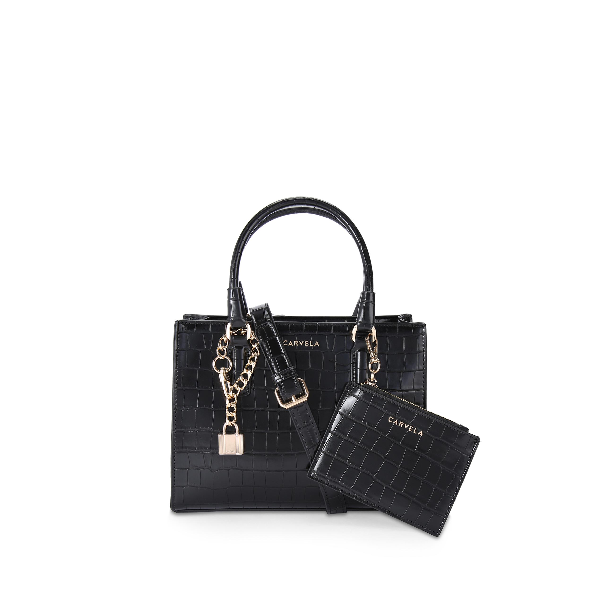 Carvela faux croc mini tote bag store