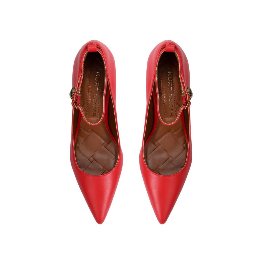 Kurt Geiger London. Made in fashion Italy Poisonberry Leather Heels