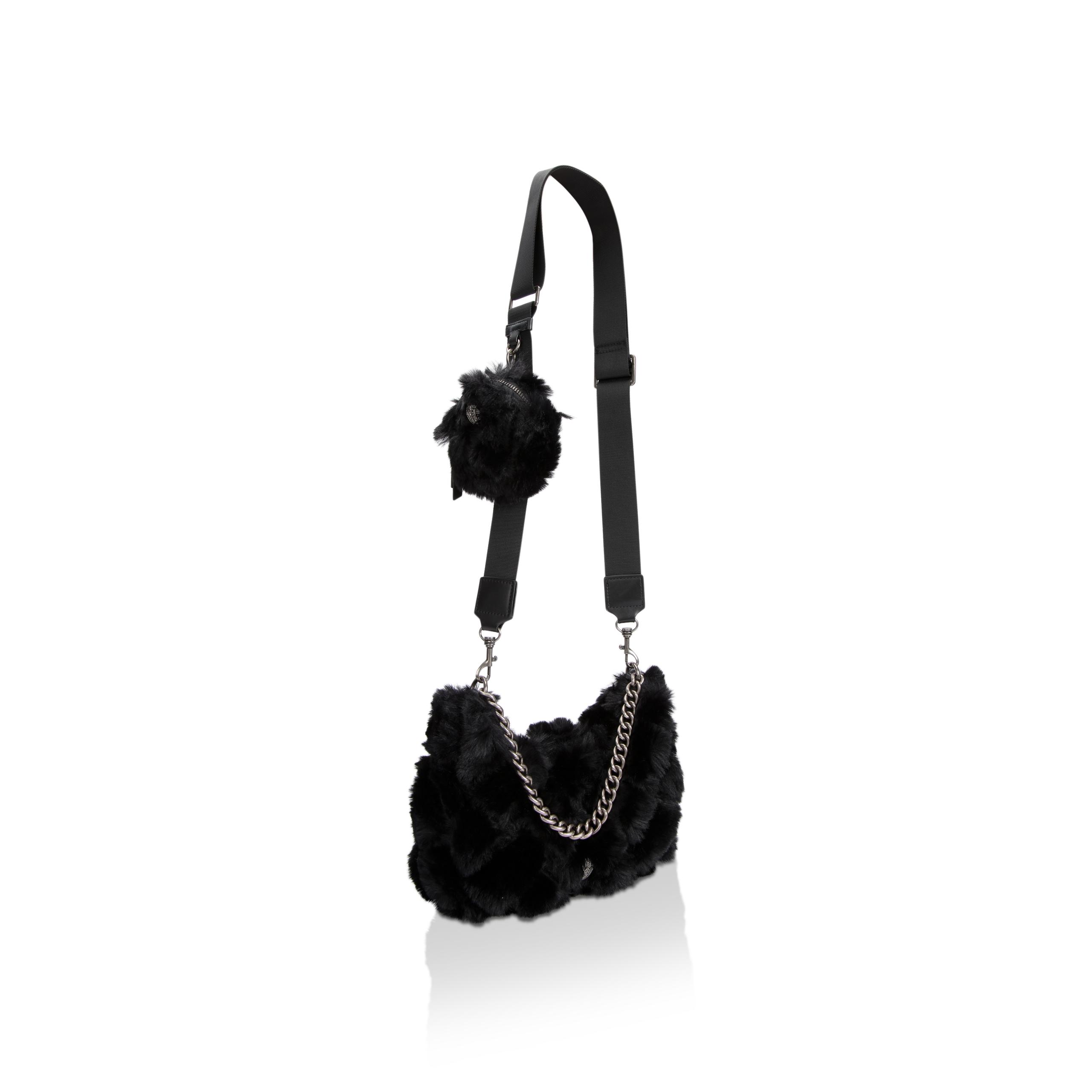 FAUX FUR MULTI CROSS BODY KURT GEIGER LONDON DAY BAGS