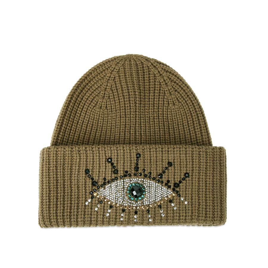 PALACE Emotional Studded Beanie オリーブ PALACE Emotional Studded Beanie オリーブ（PALACE EMOTIONAL