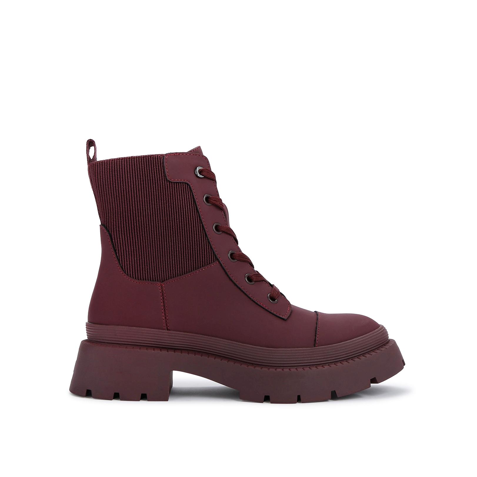 Burgundy best sale palladium boots