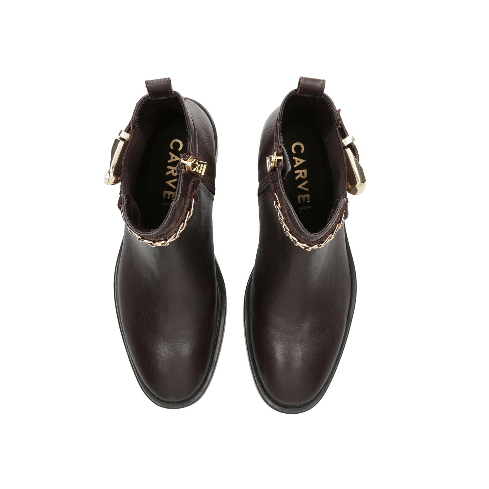 carvela brown ankle boots