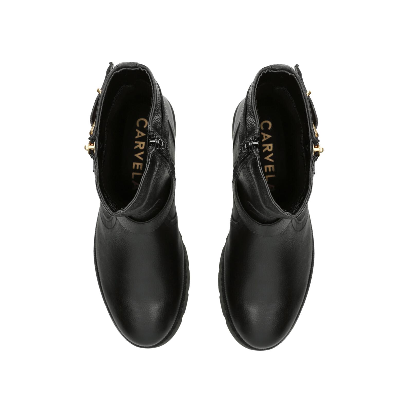 carvela sander biker boots