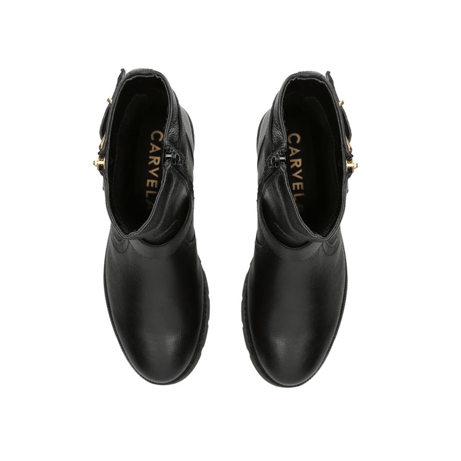 Carvela soulful biker calf boots sale