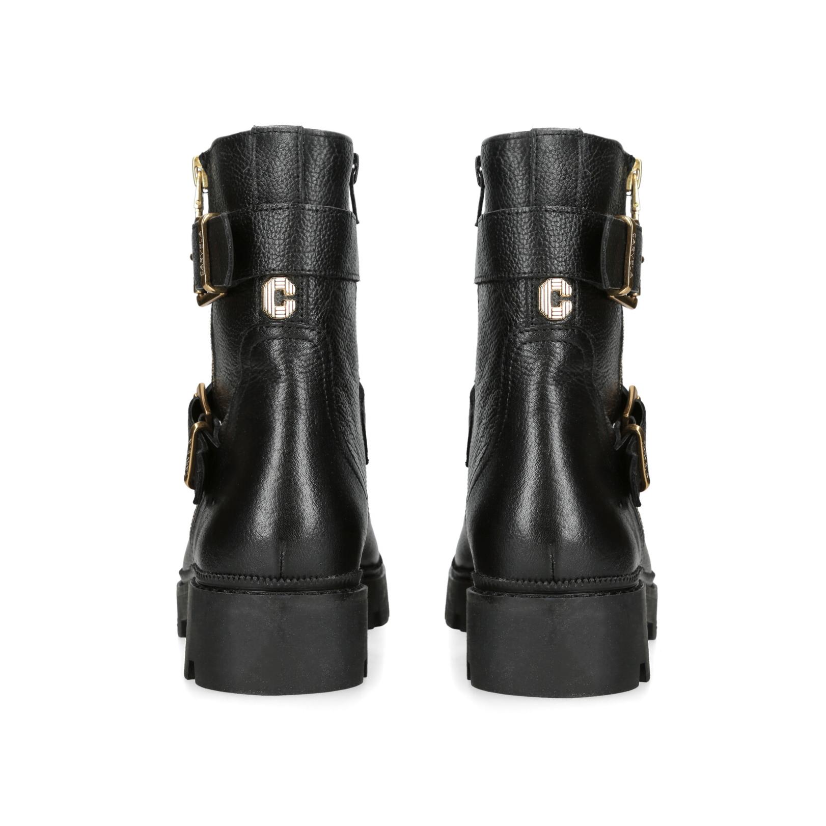 carvela strap biker boots