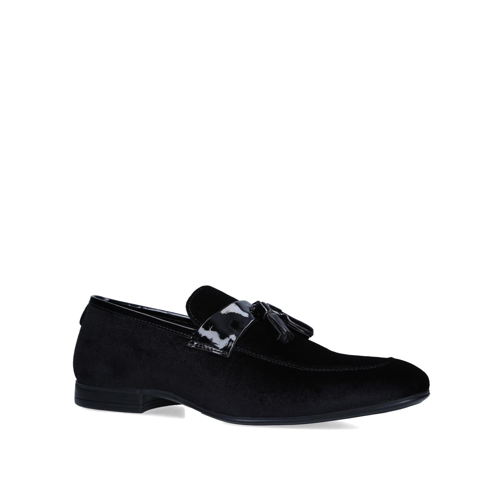 Velvet best sale black shoes