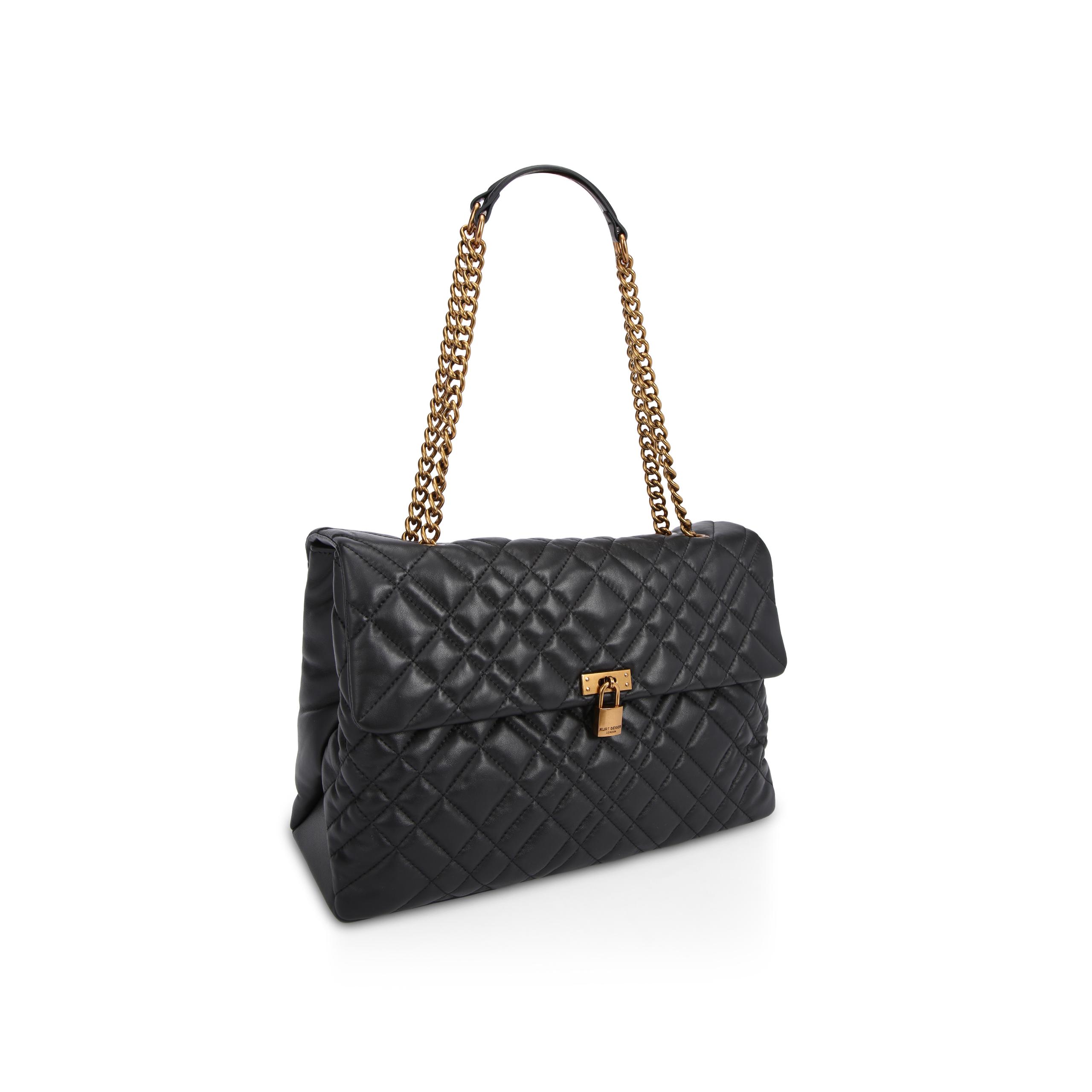 KGL XXL BRIXTON LOCK BAG - KURT GEIGER LONDON DAY BAGS