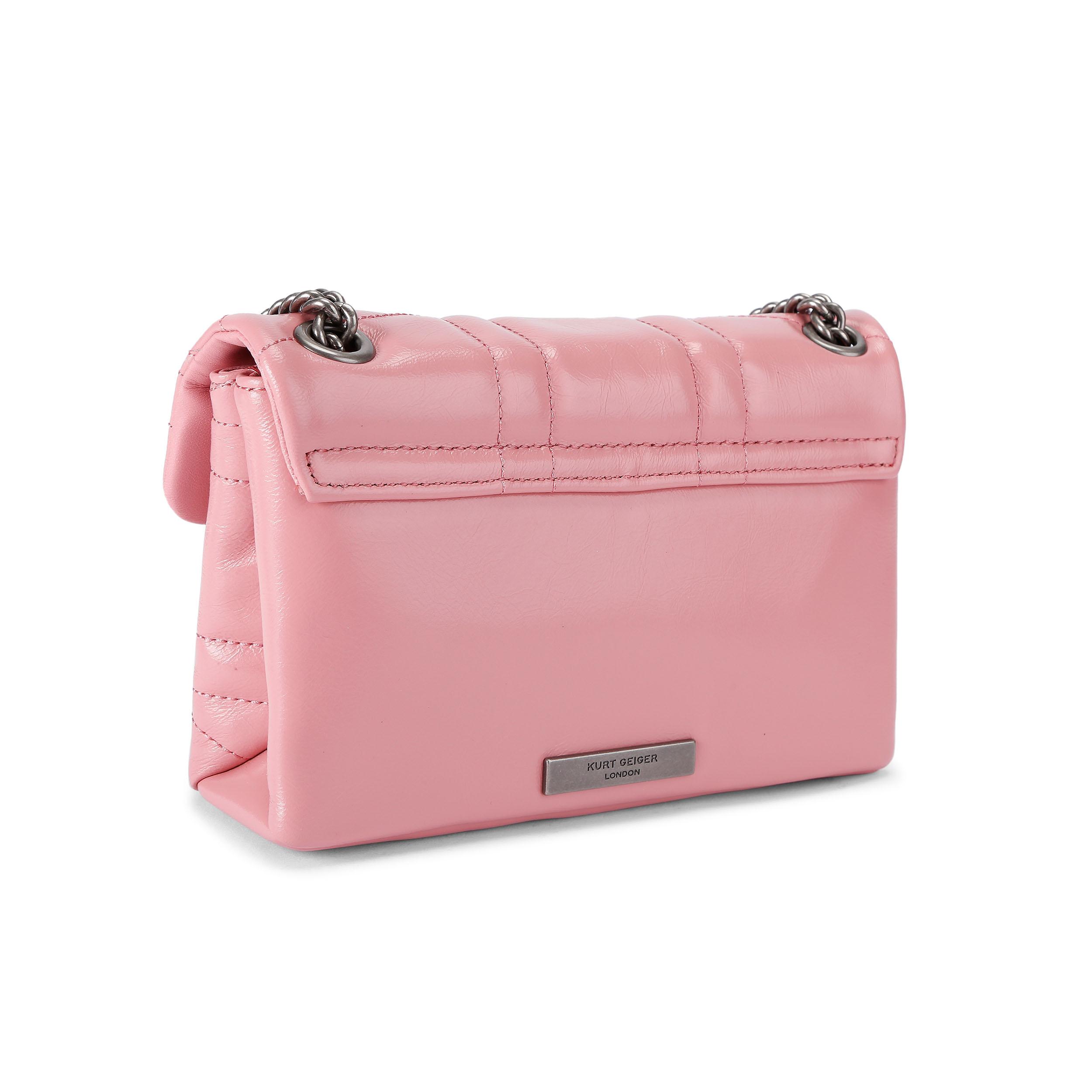 【THE MUSEUM VISITOR】 DYEING CUSHION MINIBAG (PINK) Vendula X Pink Ribbon Foundation - London Cats & Corgis