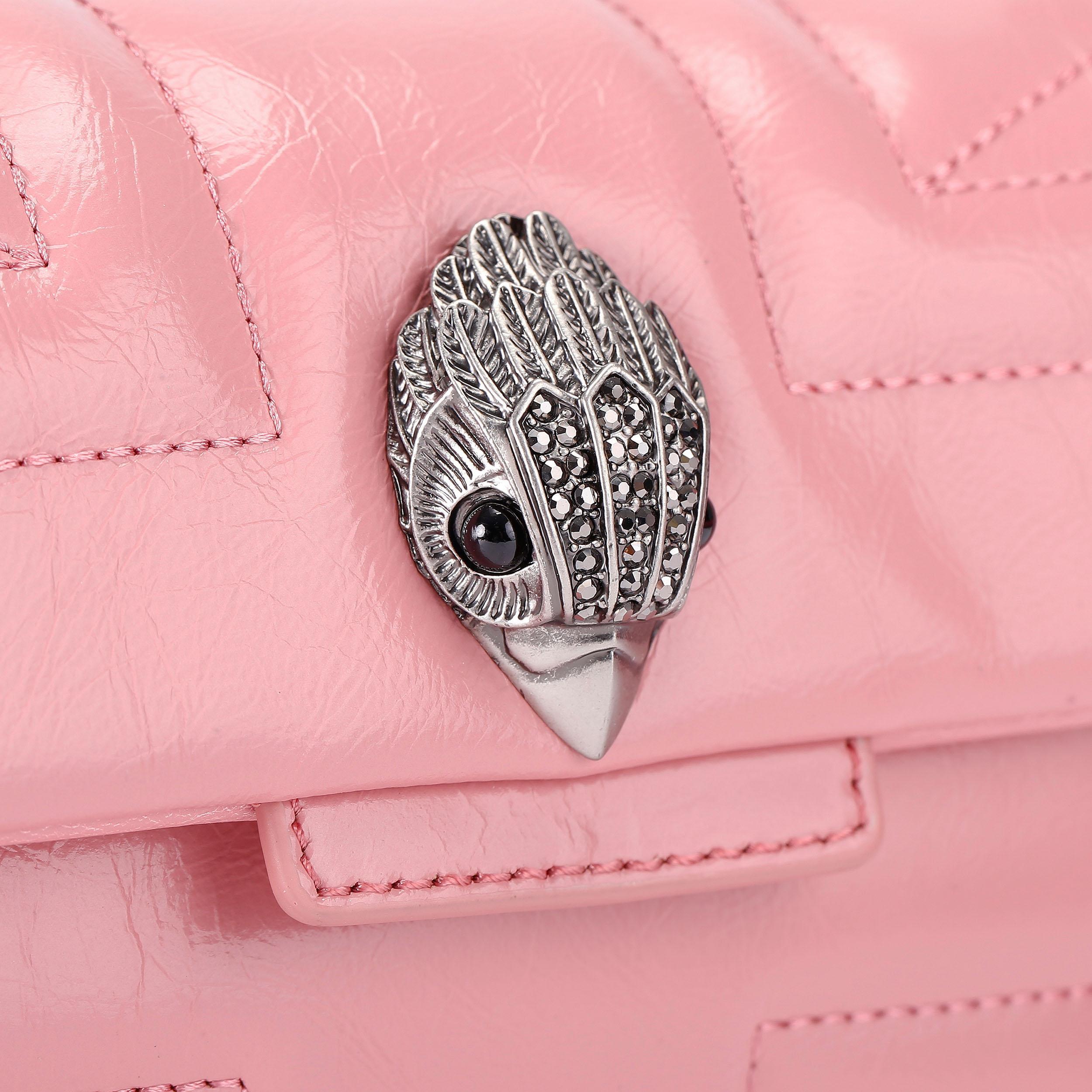 ★NlCK&NLCOLE★ CRYSTAL LEATHER MINI BOSTON BAG_PINK NICK NICOLE] CRYSTAL LEATHER MINI BOSTON BAG (2色