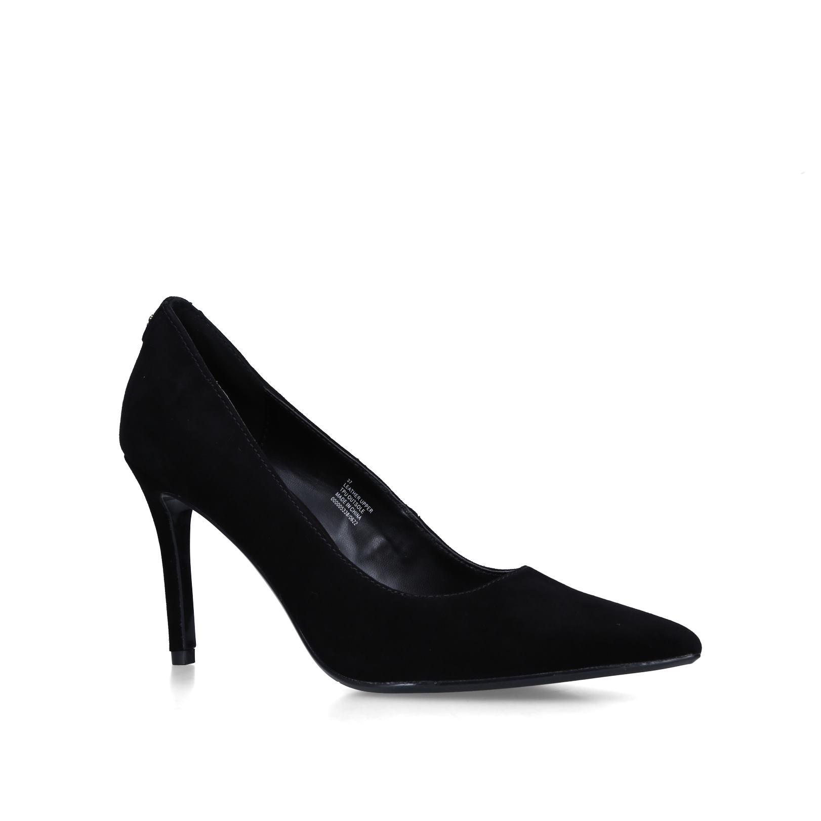 Black court high heels hotsell