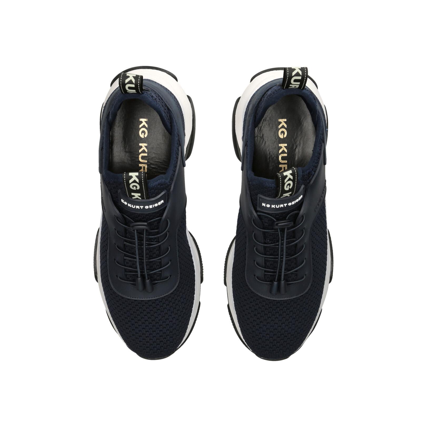 Kurt geiger navy on sale trainers