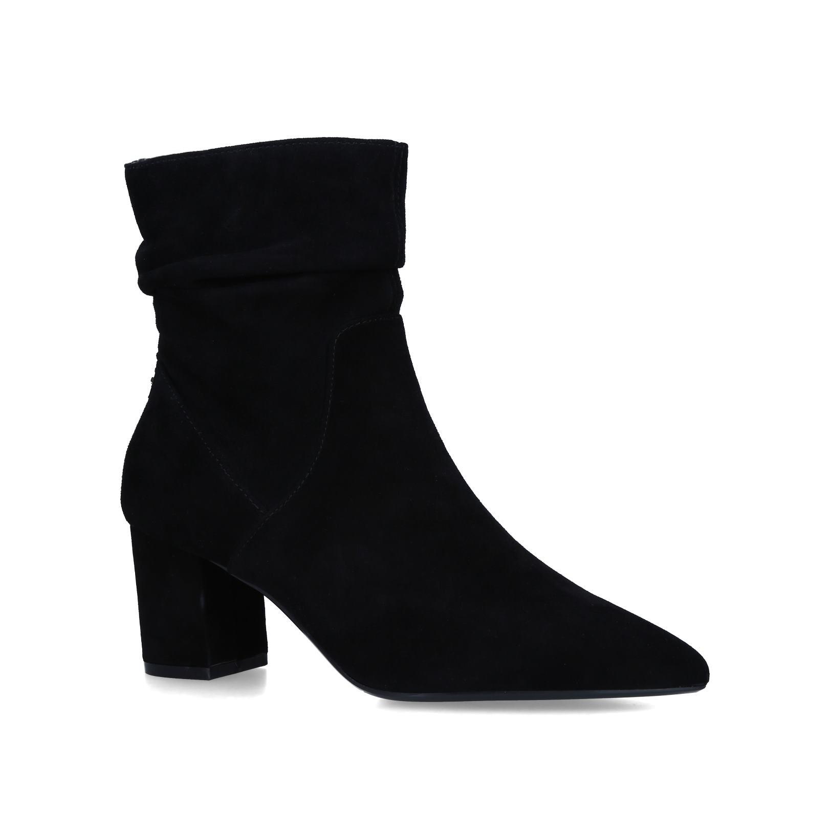 Slouch leather ankle on sale boots