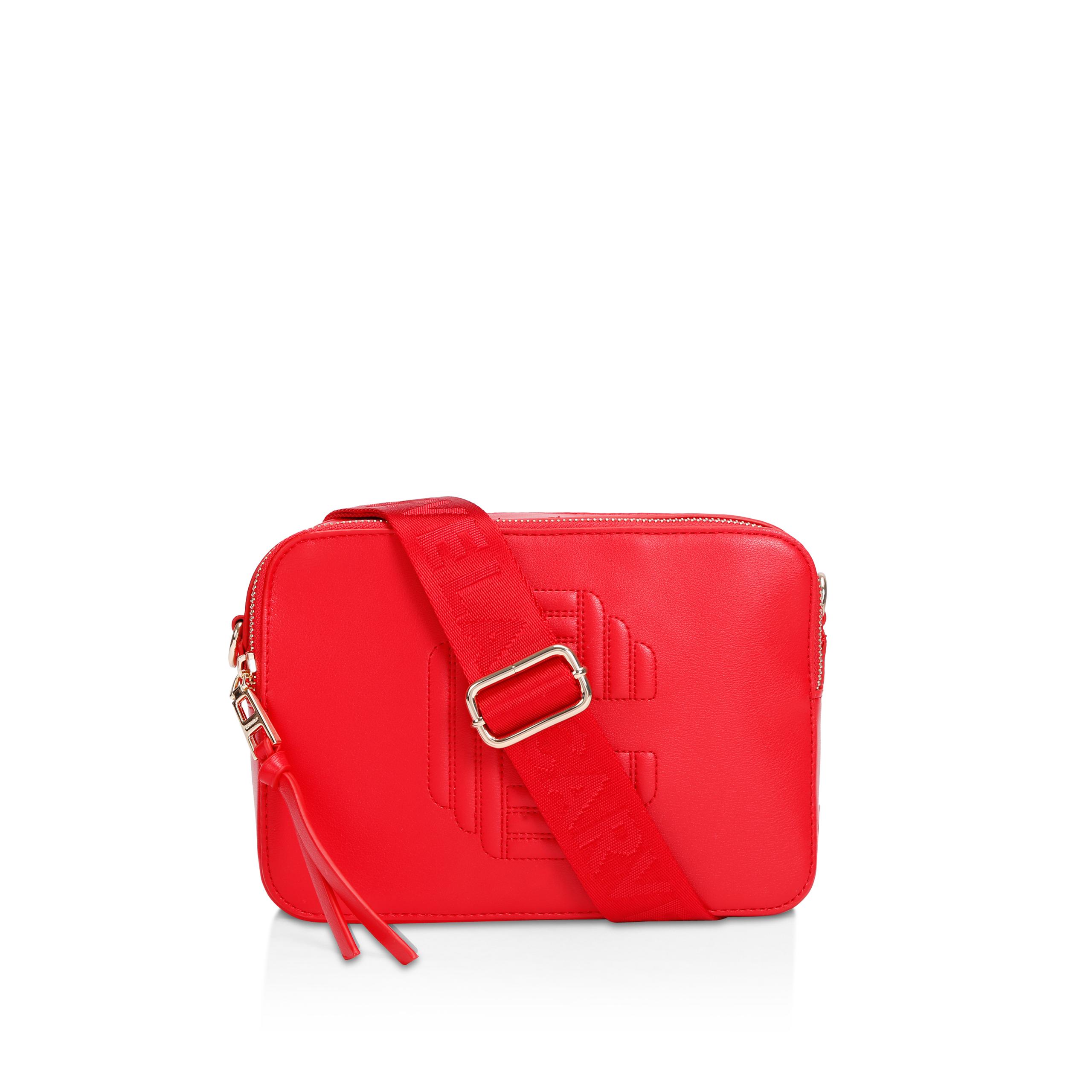 Red on sale carvela bag