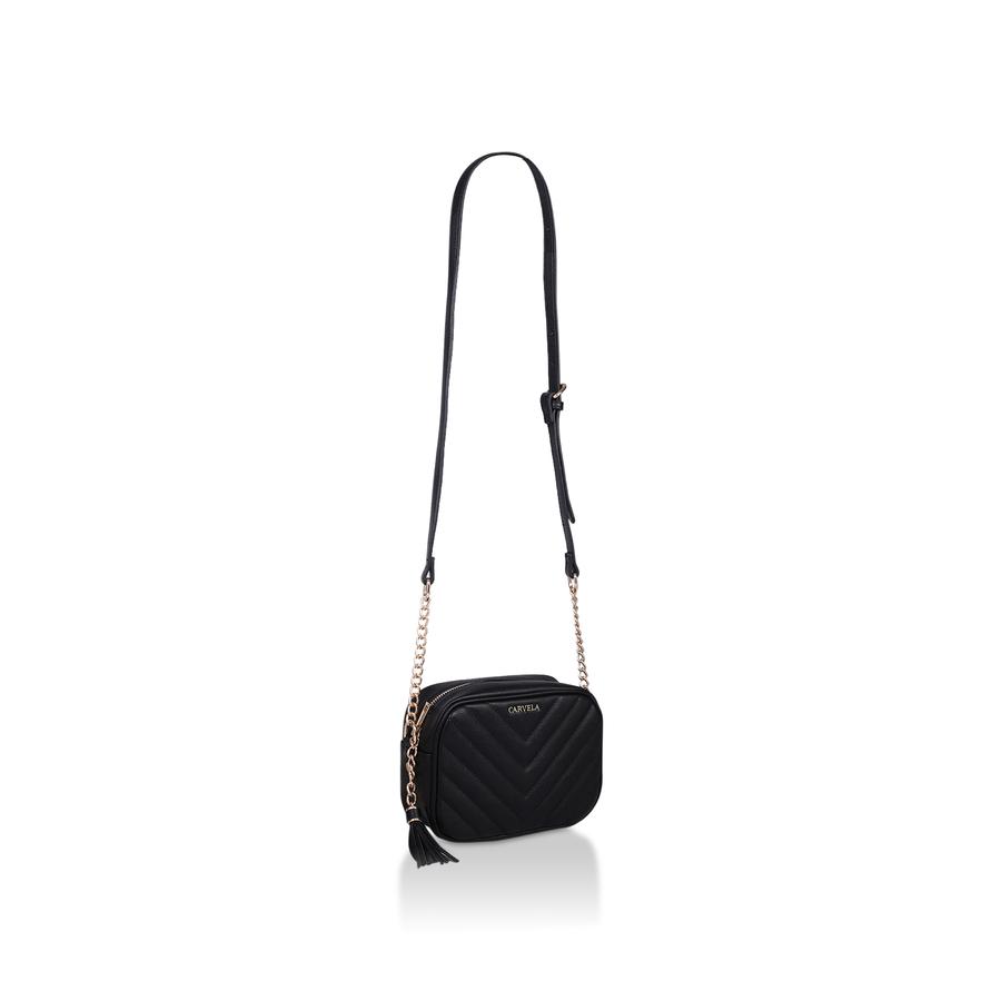 Black tassel cross body bag store