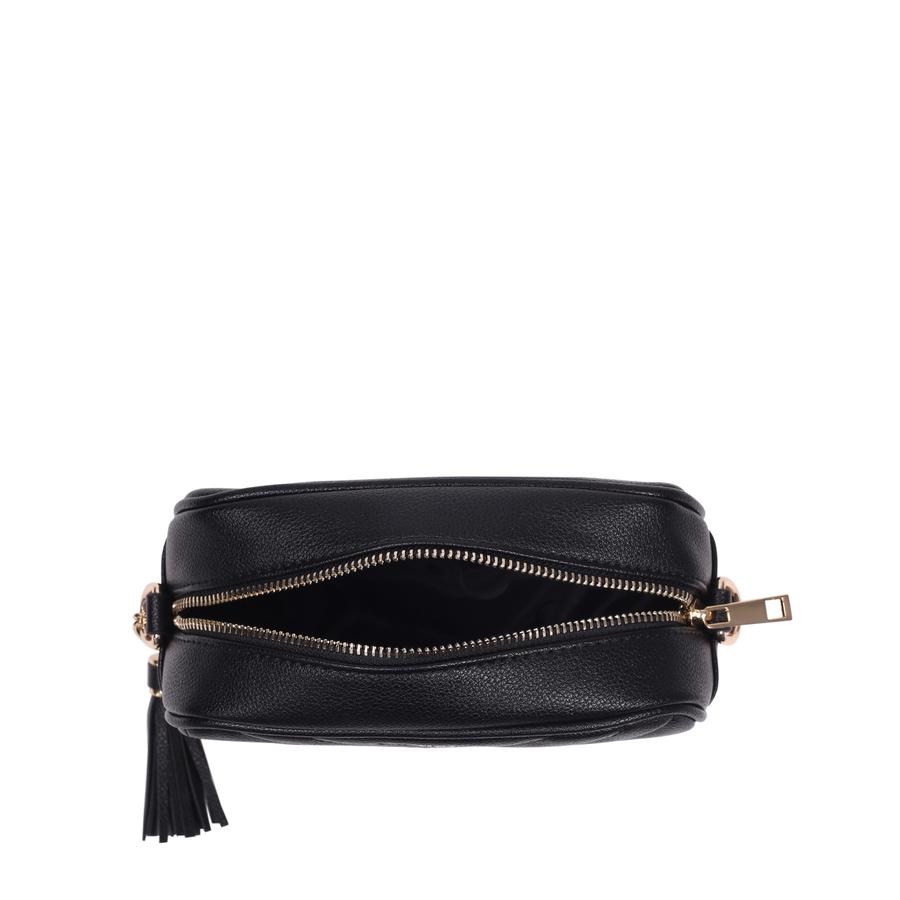 Black tassel crossbody bag best sale