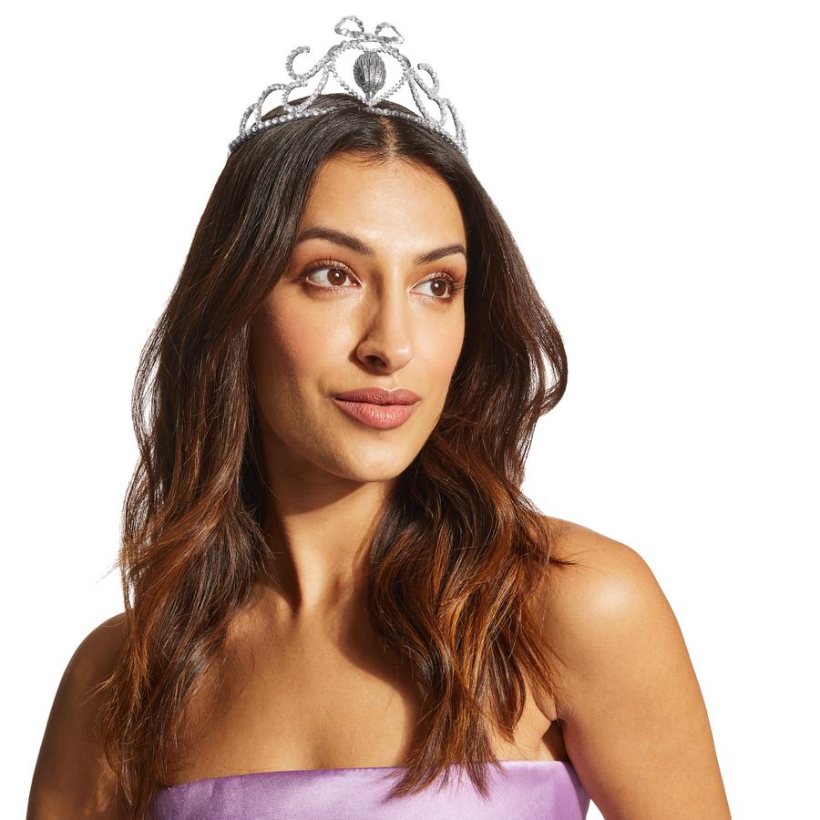 Kurt Geiger London Crystal Eagle Head Princess Tiara Silver CZ NEW CRYSTAL HEADBAND Silver Crystal Eagle Headband by KURT  main image 2