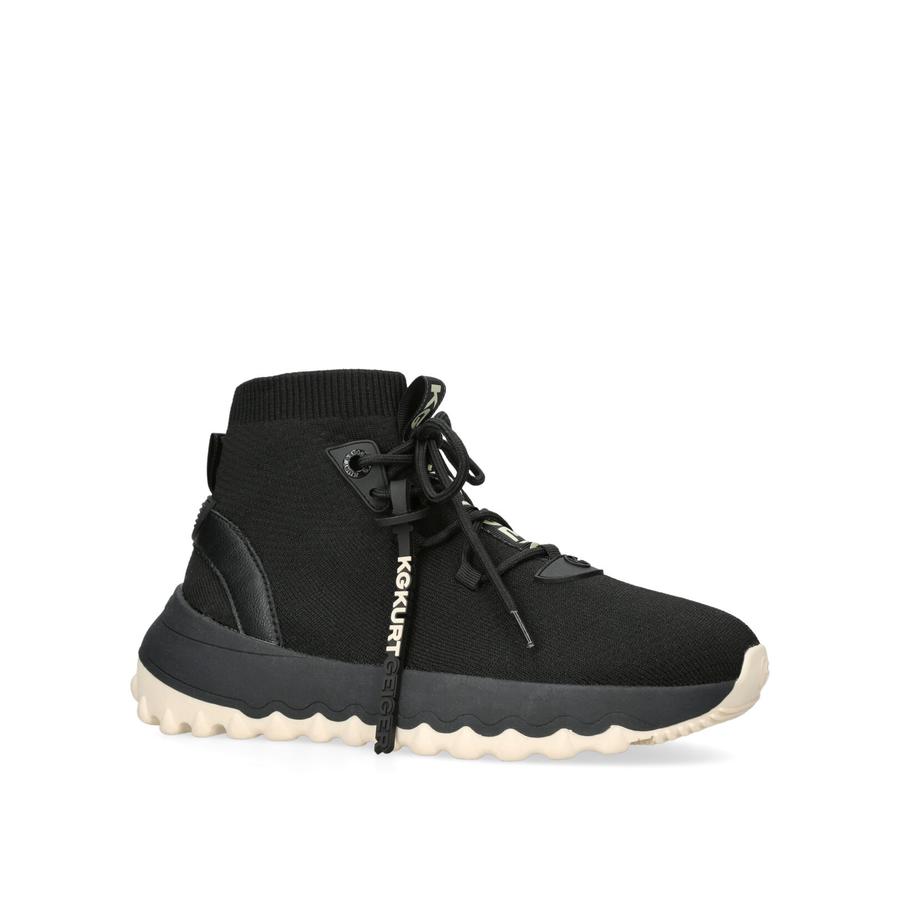 High top knit sneakers online