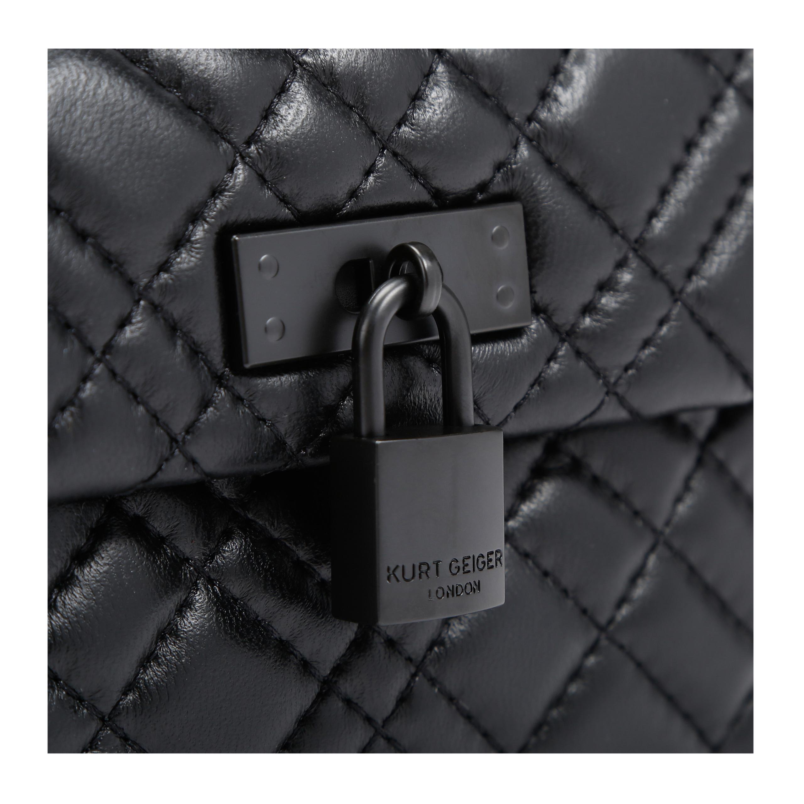 MINI BRIXTON LOCK DRC - KURT GEIGER LONDON EVENING BAGS