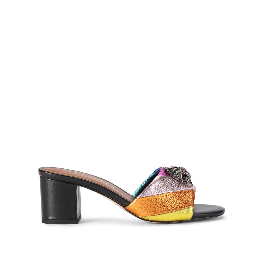 Colorful mule heels hotsell