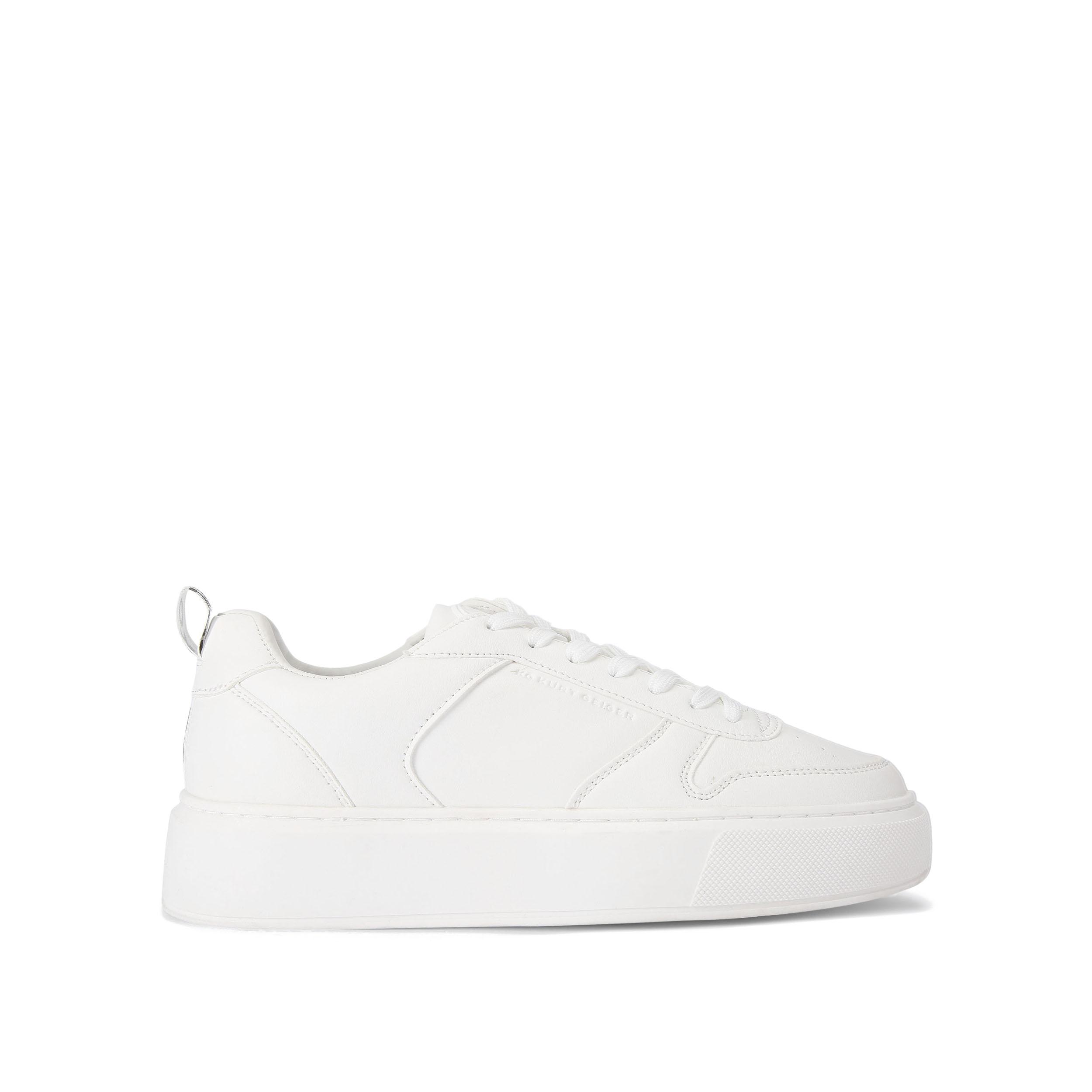 Kurt geiger white trainers mens online