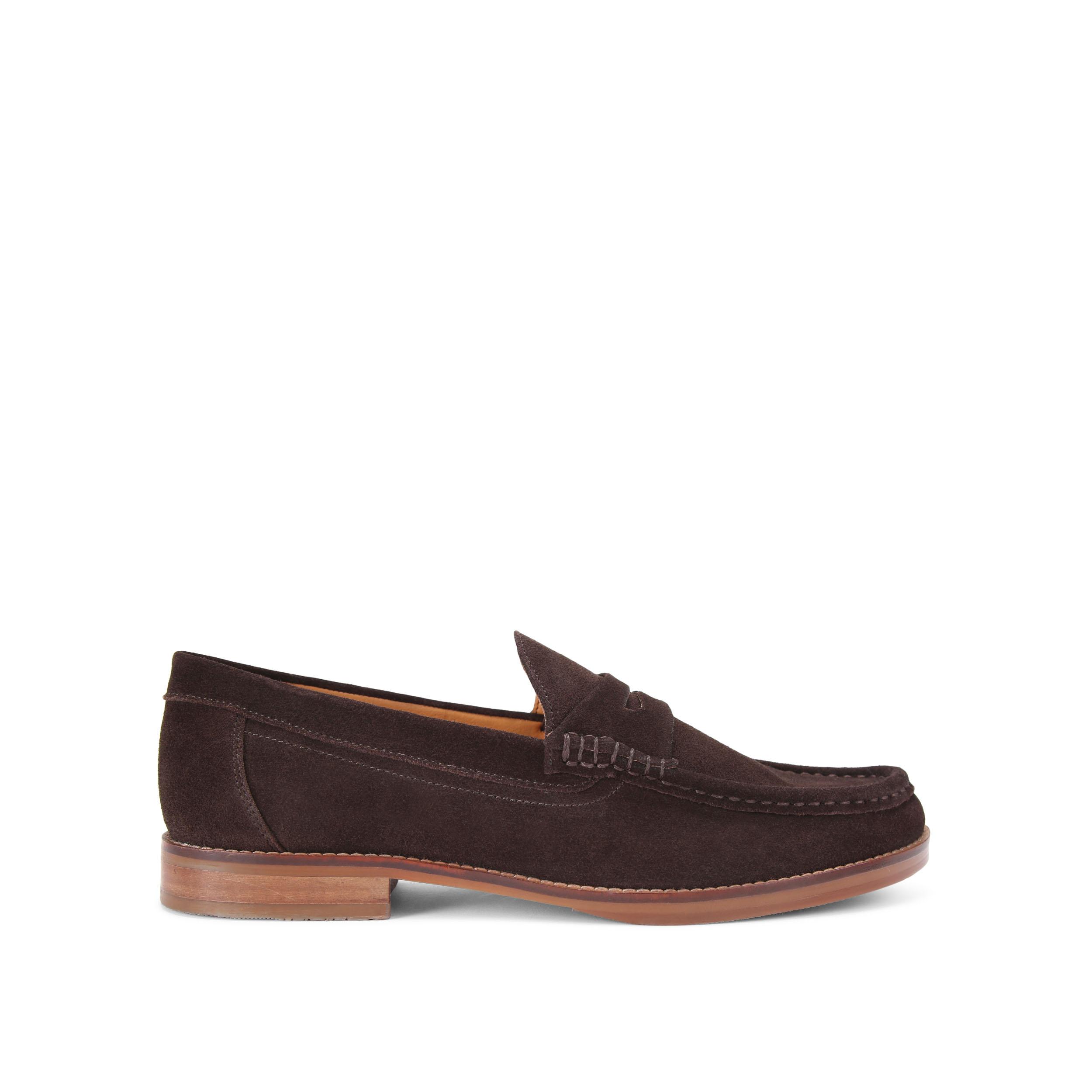 Kurt Geiger Loafers Men\'s Tan Tassled Slip-On Shoes size 10 ONDRE Tan Suede Tassel Slip-On Men main image 4