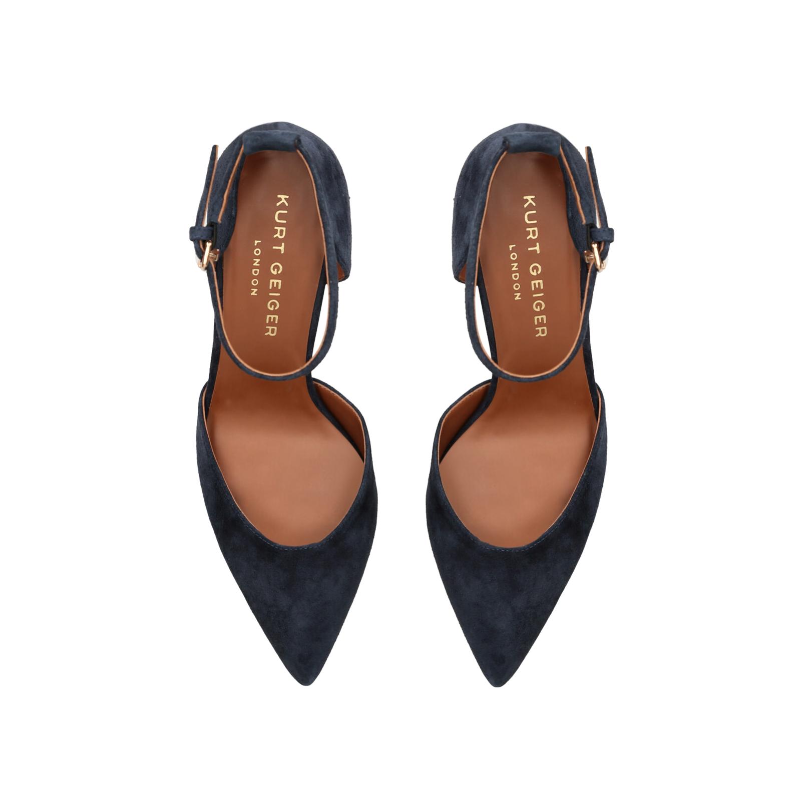 Kurt geiger on sale navy court shoes