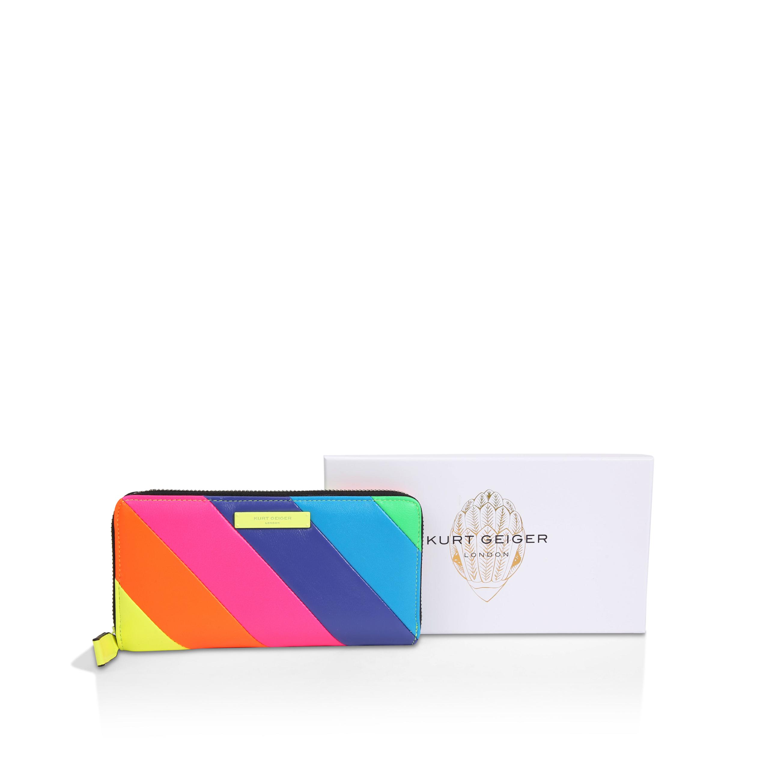 ZIP AROUND WALLET B - KURT GEIGER LONDON SMALL LEATHER GOODS