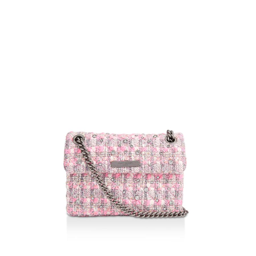 KGL MINI TWEED BRIXTON P KURT GEIGER LONDON EVENING BAGS