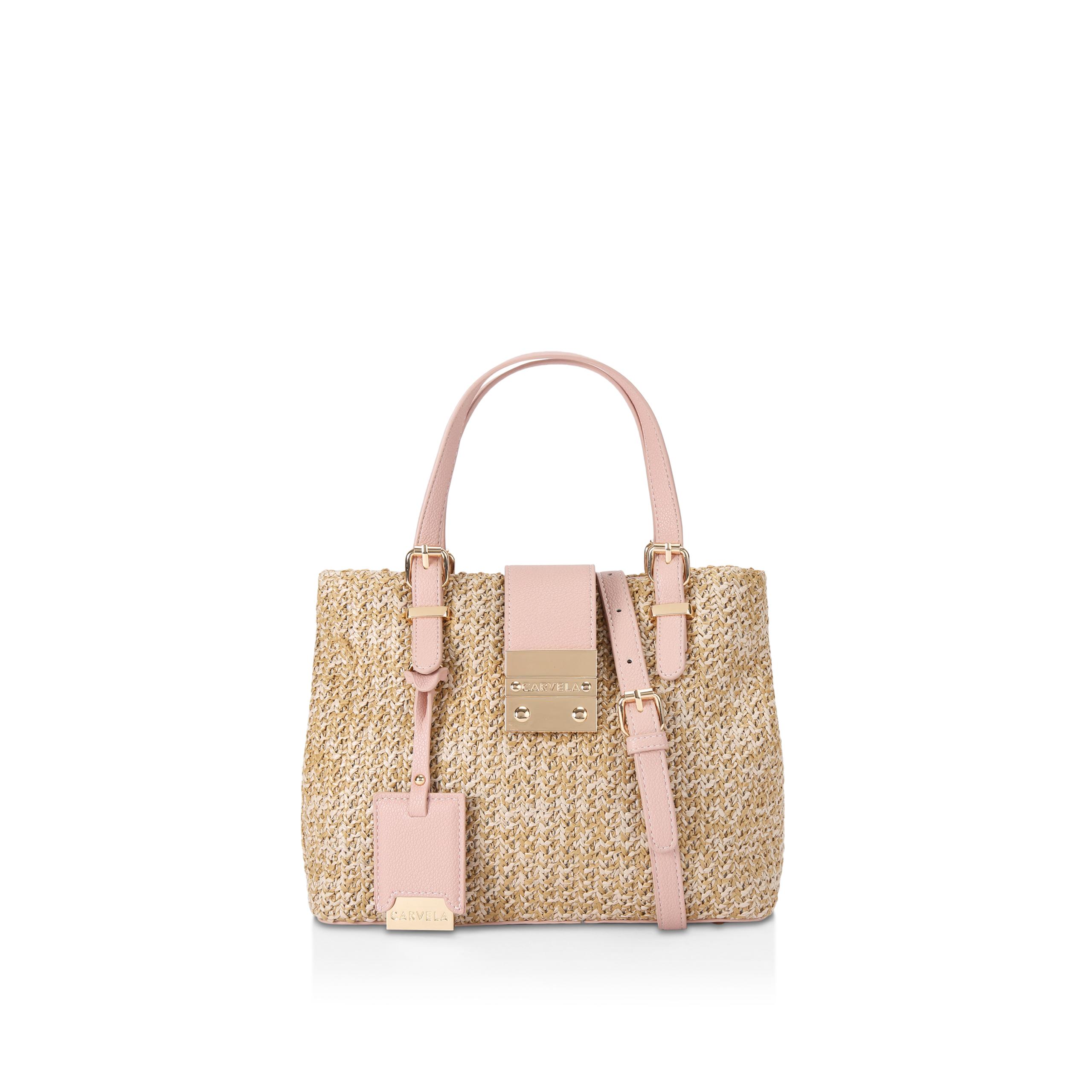 Carvela pink tote clearance bag