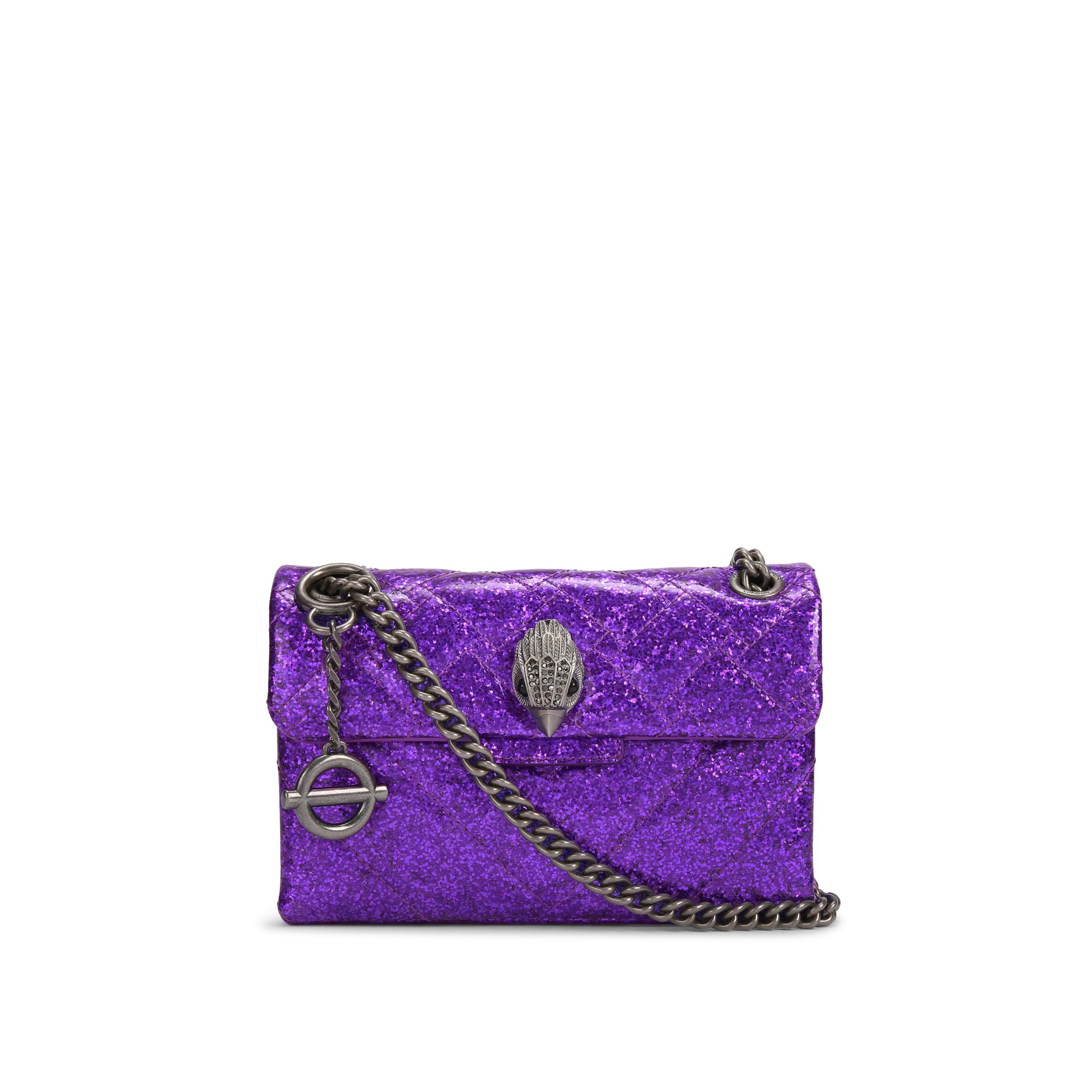 Kurt geiger purple bag store