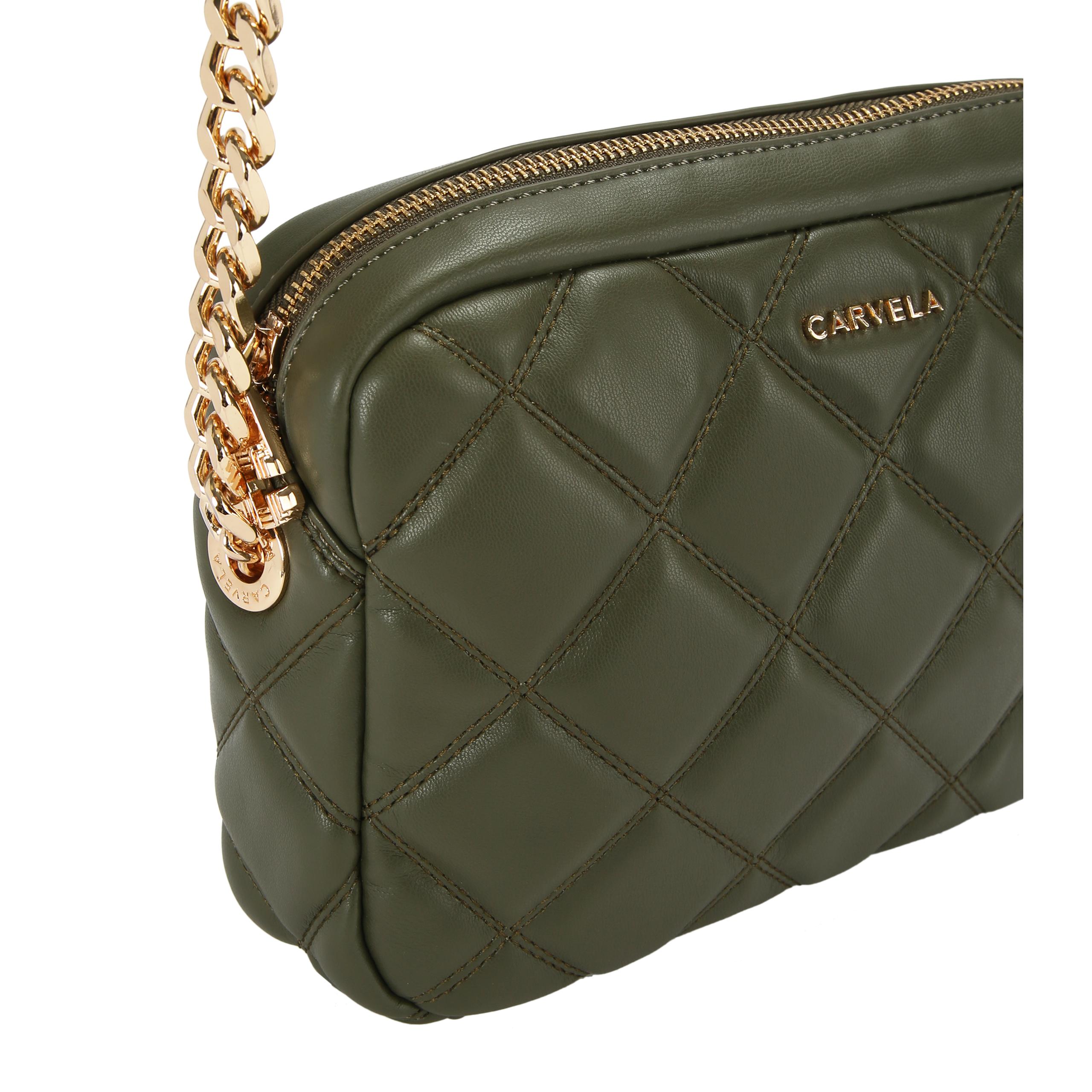 Carvela khaki bag new arrivals