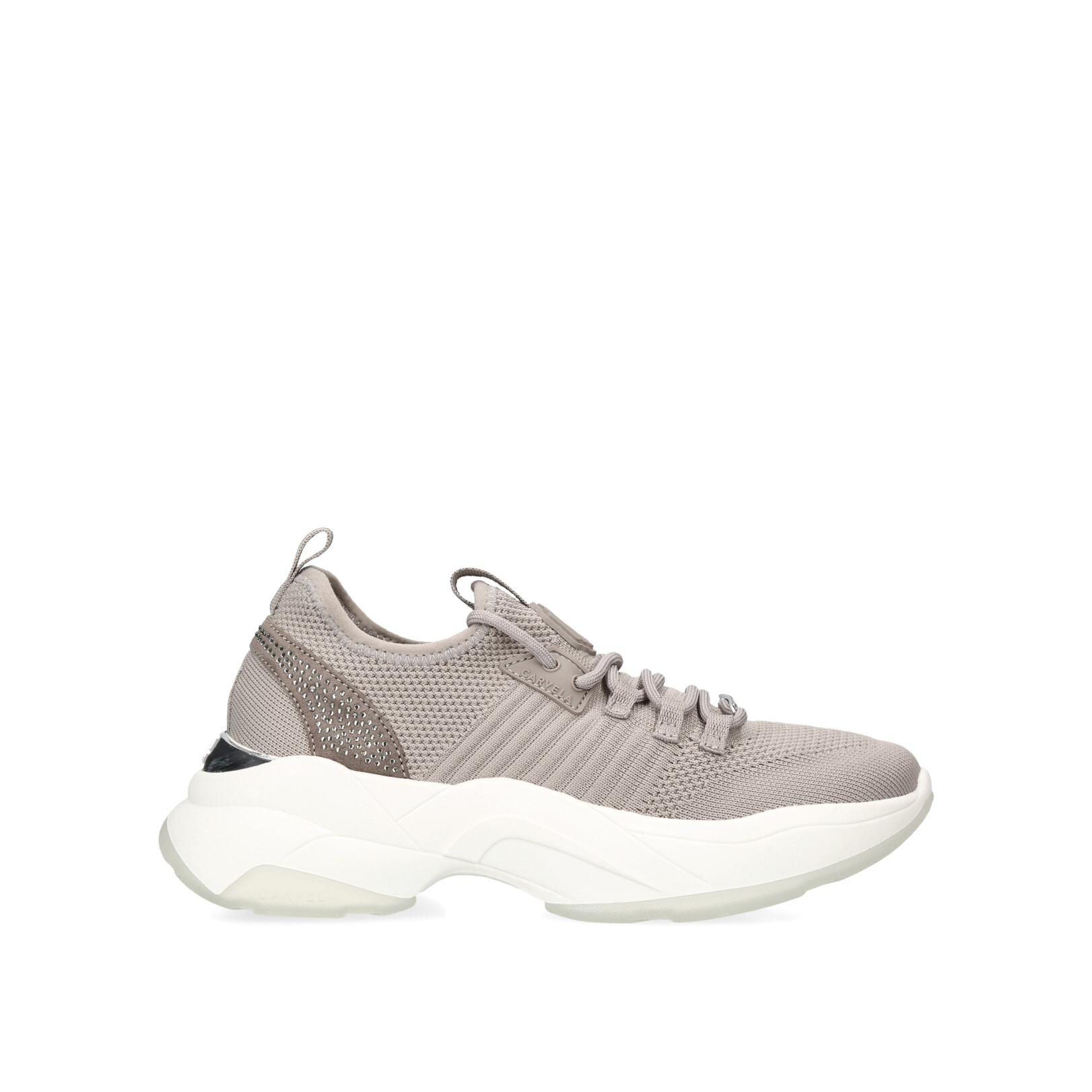 Grey carvela trainers on sale