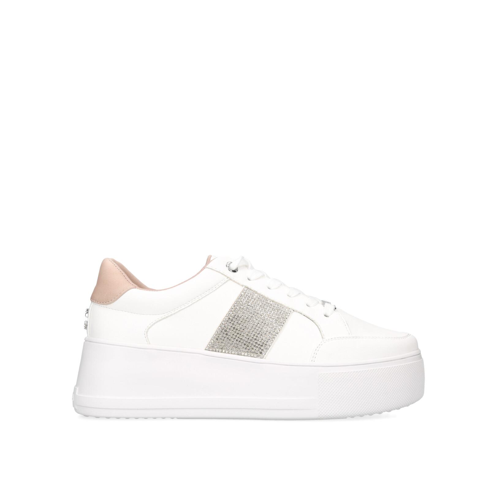 Carvela best sale white sneakers