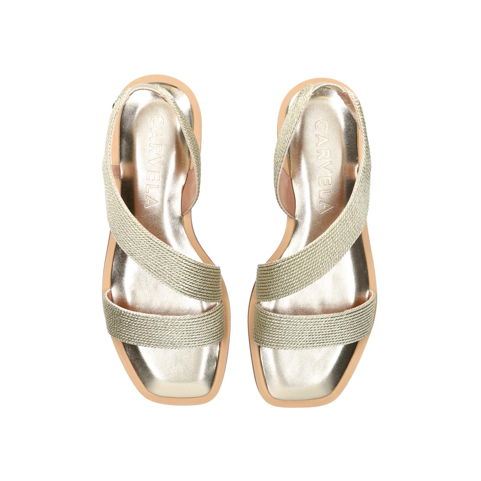 Carvela glimmer sandals gold on sale