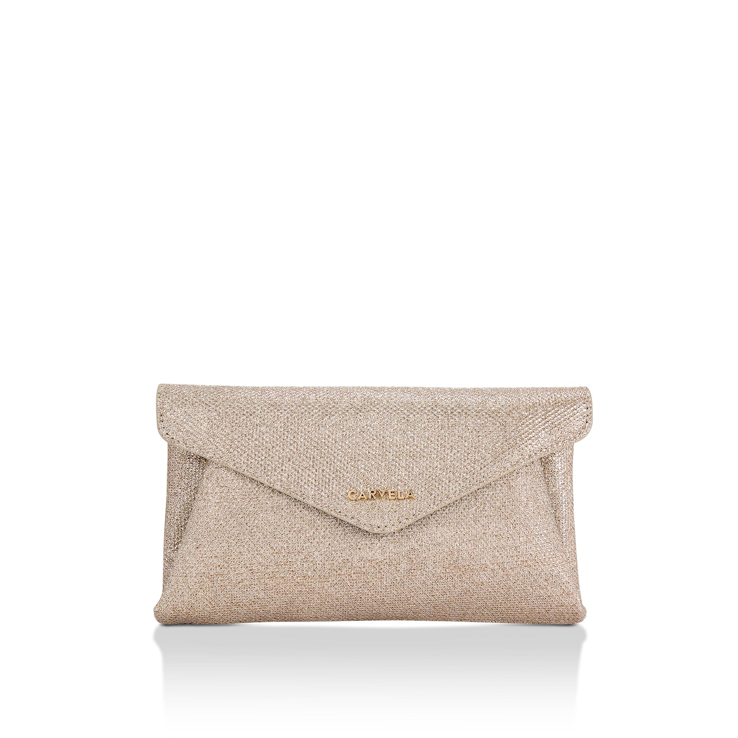 Gold envelope clutch best sale