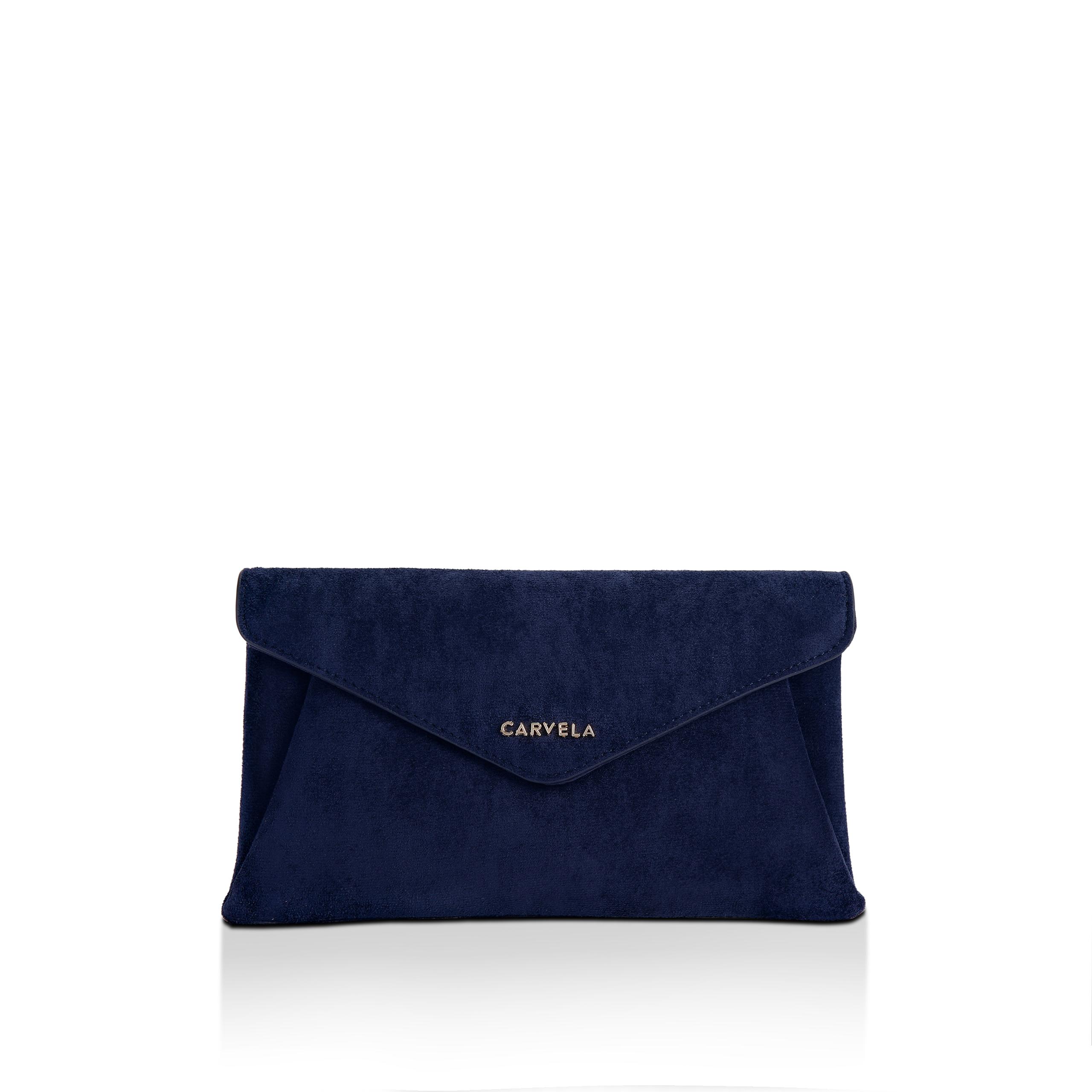 Carvela black clutch discount bag