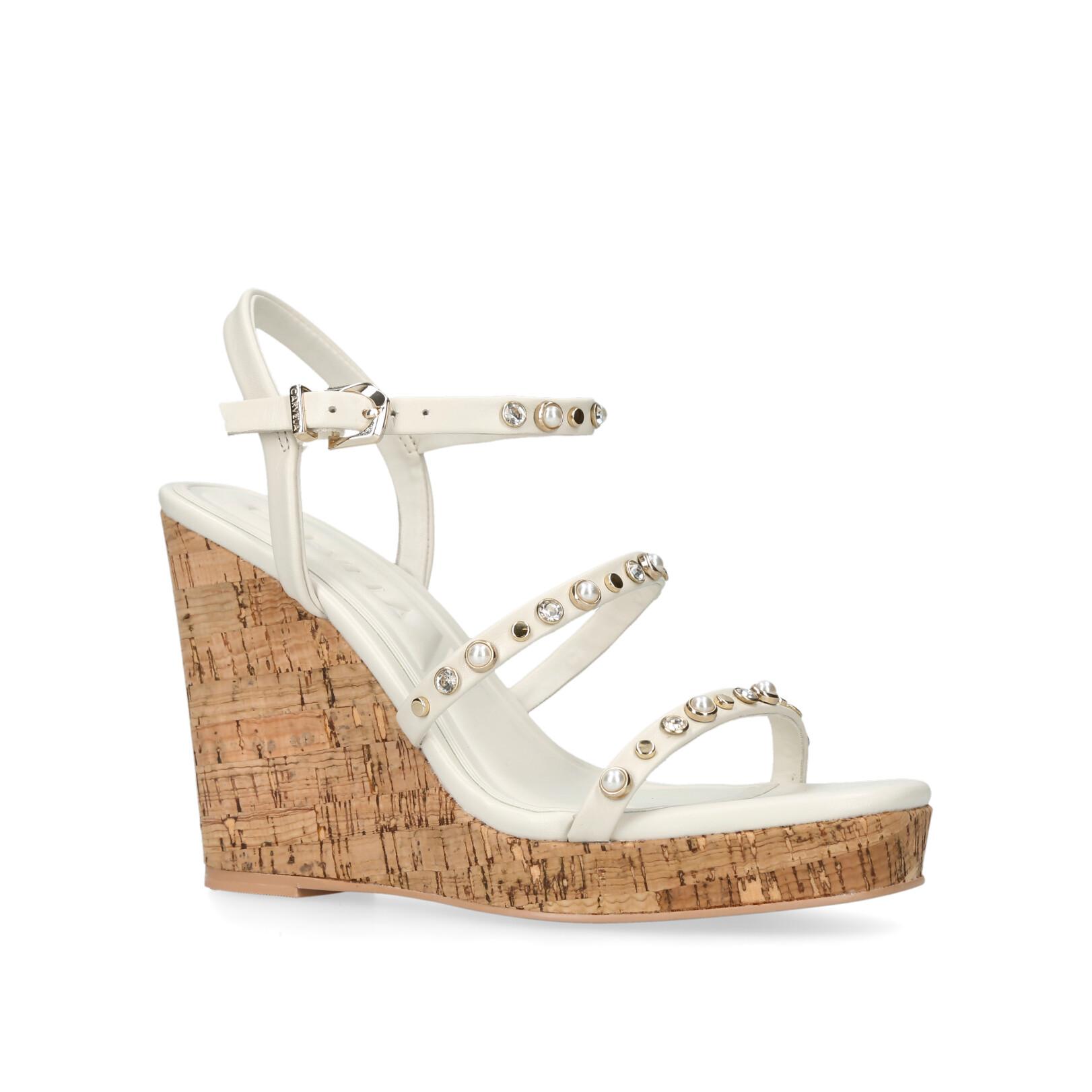 Carvela white hot sale wedges