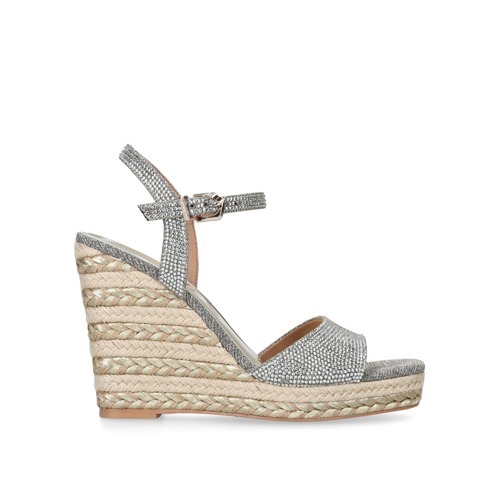 Carvela comfort outlet wedge sandals